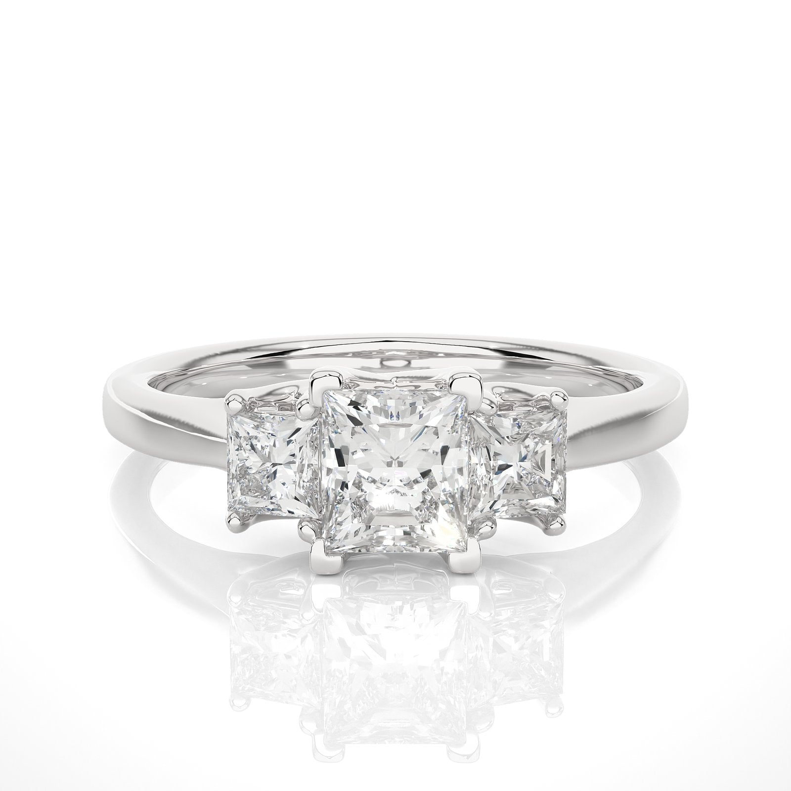 Solitaire Ring R3_PR_158 - WG