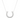 White gold horseshoe pendant necklace with lab-grown diamonds – front close-up