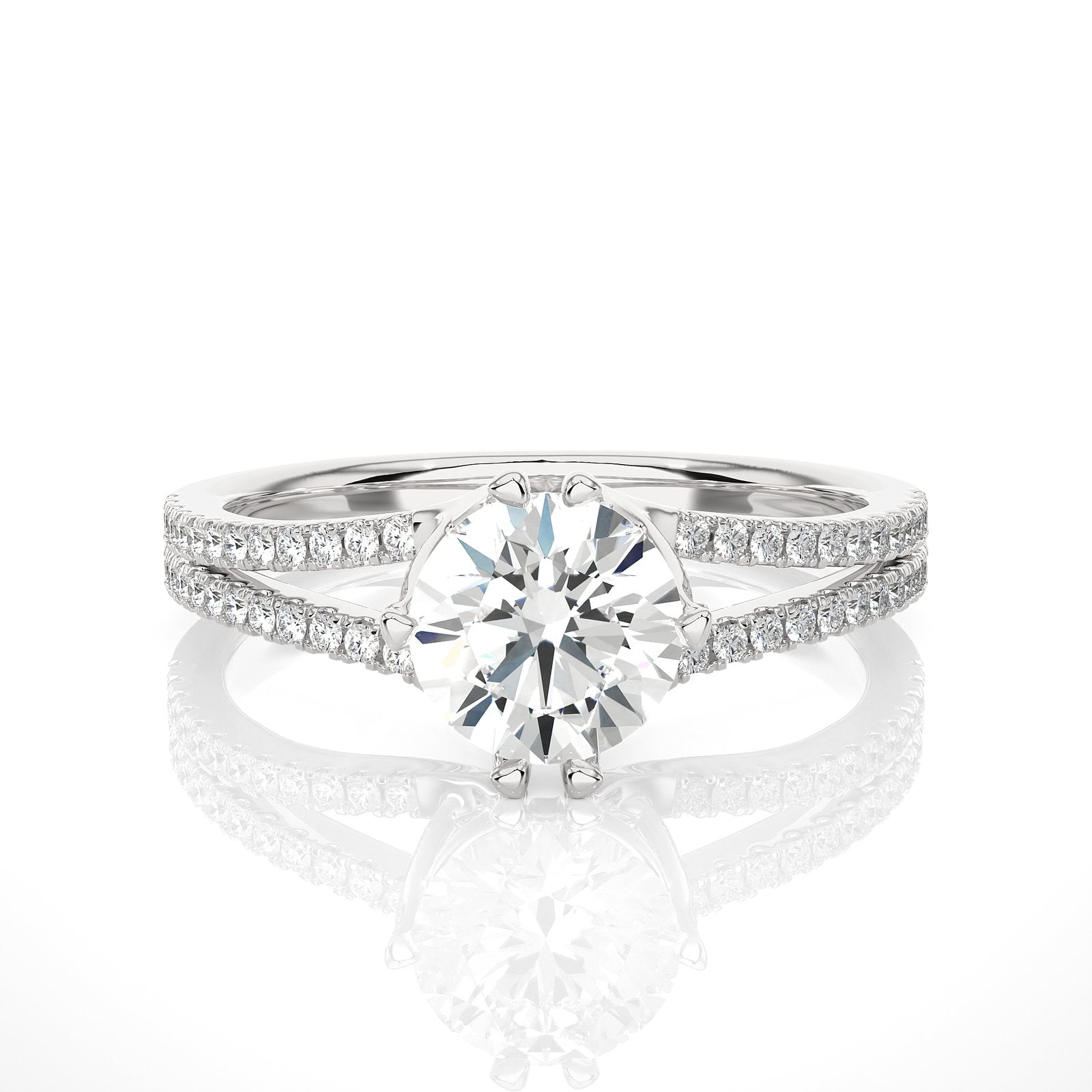Solitaire Ring RP_RD_108 - WG