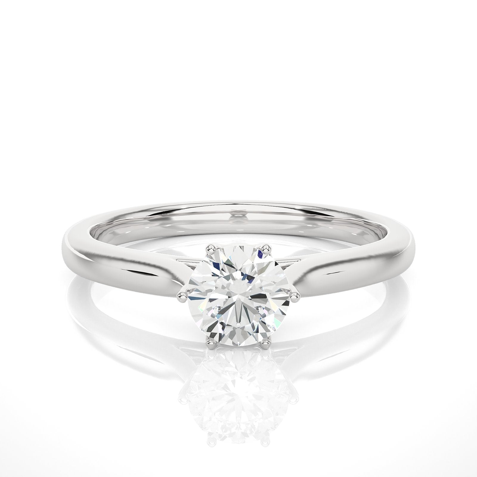 Solitaire Ring RS_RD_168 - WG