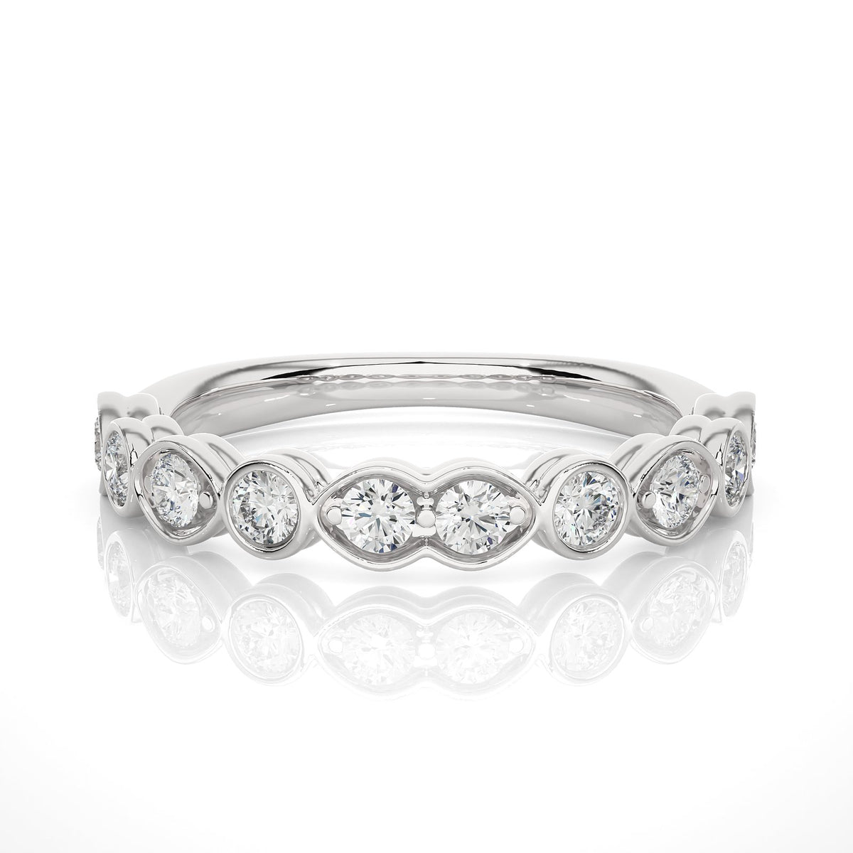 Wedding Band WB_RD_130 - WG