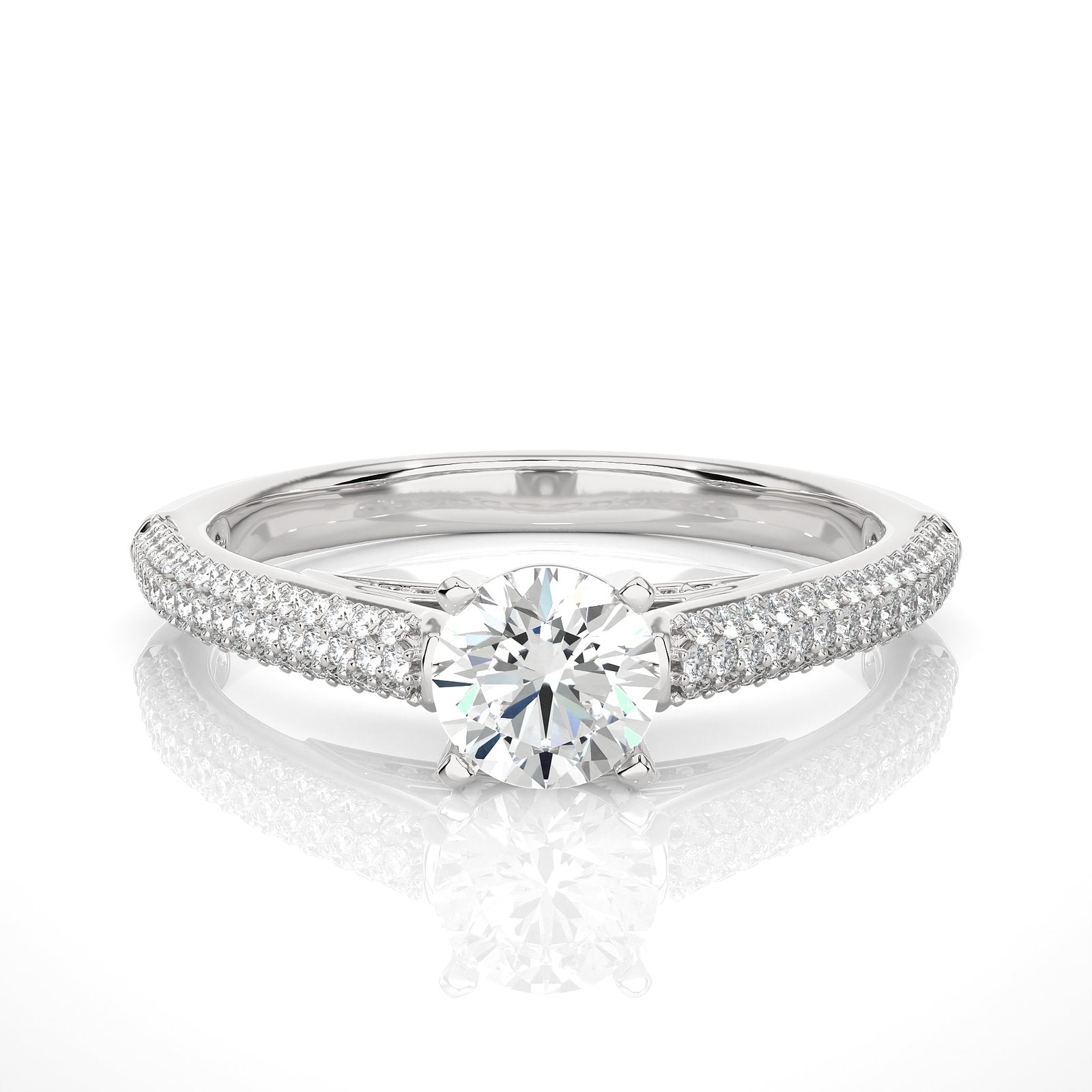 Solitaire Ring RP_RD_144 - WG