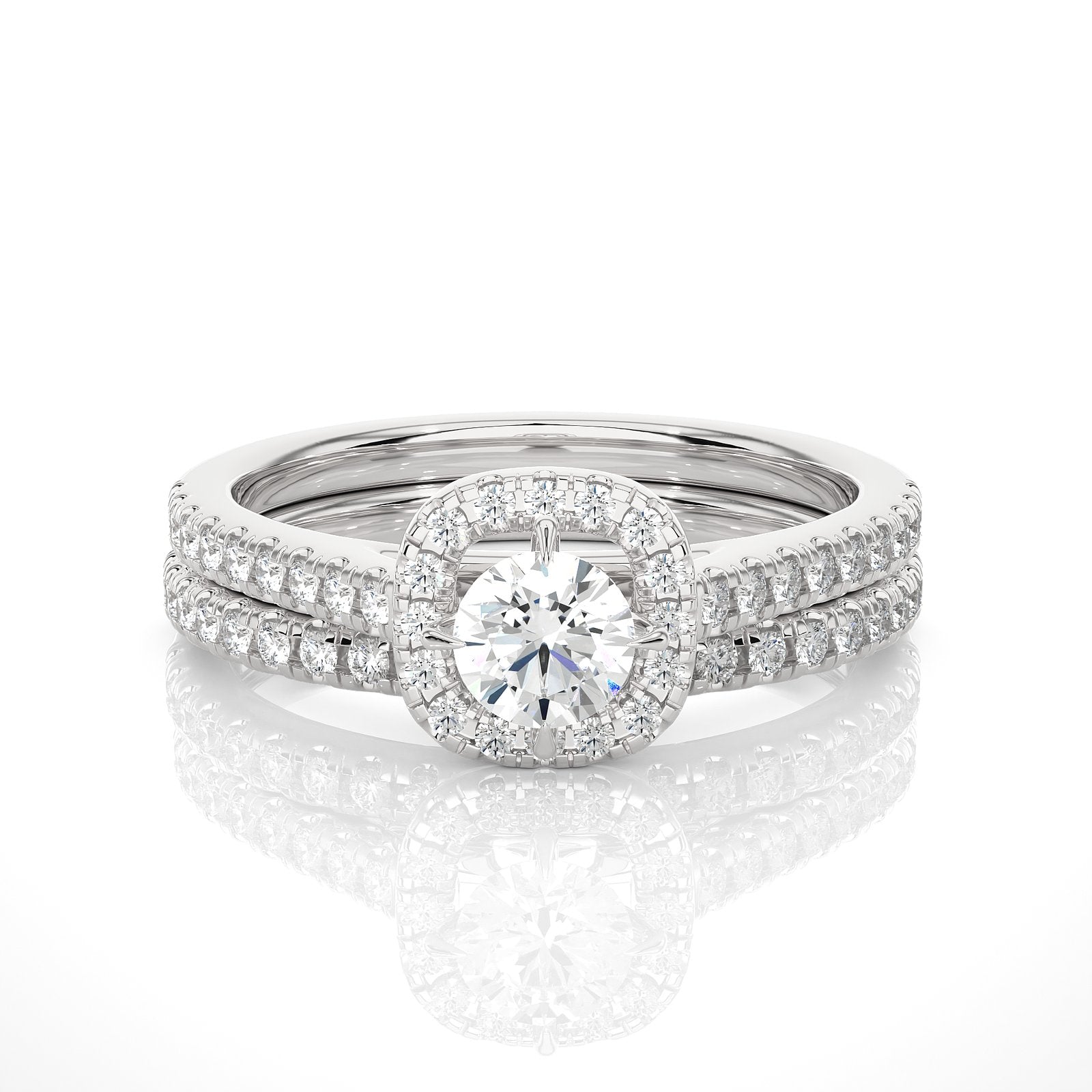 Solitaire Ring RH_RD_297 - WG