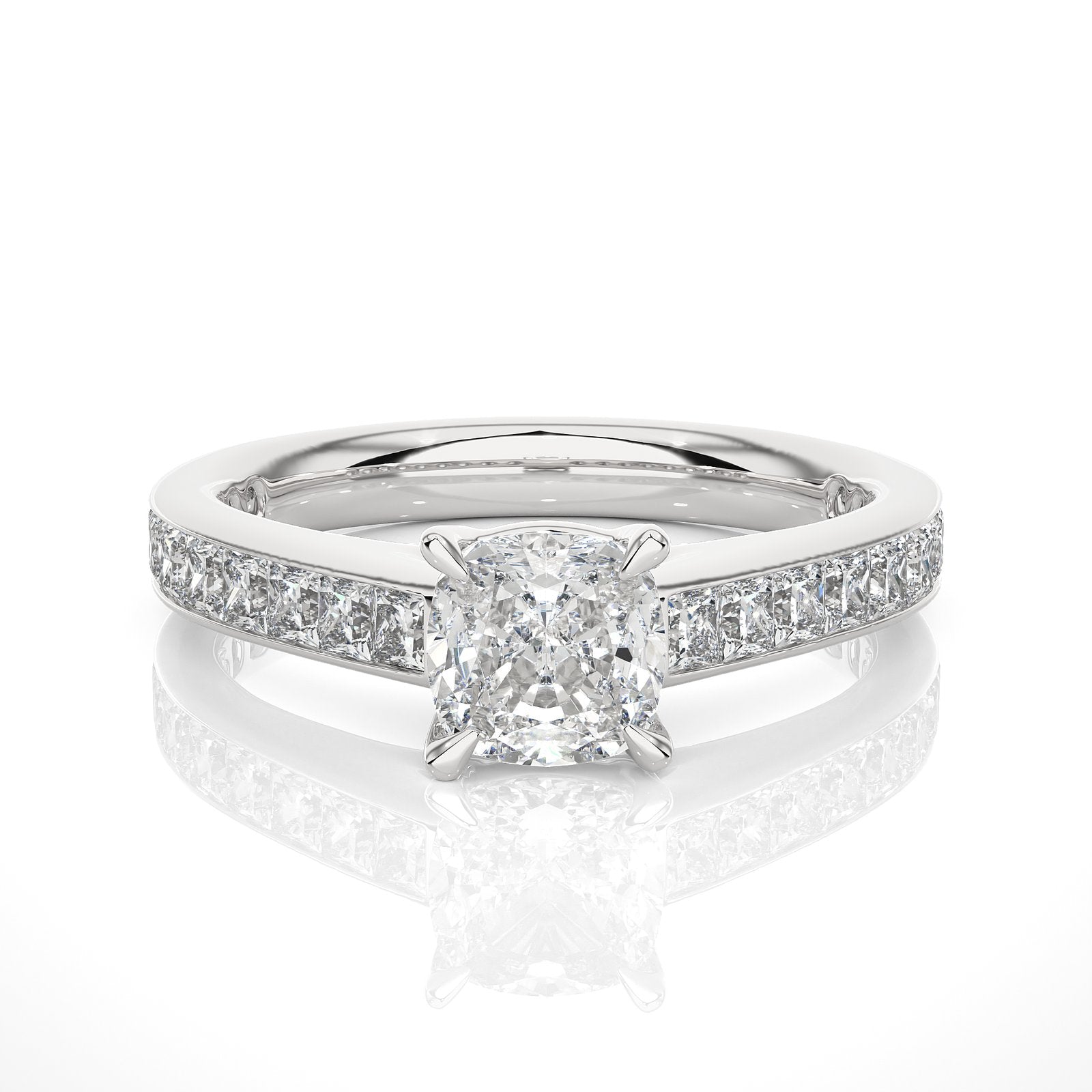 Solitaire Ring RC_CU_153 - WG