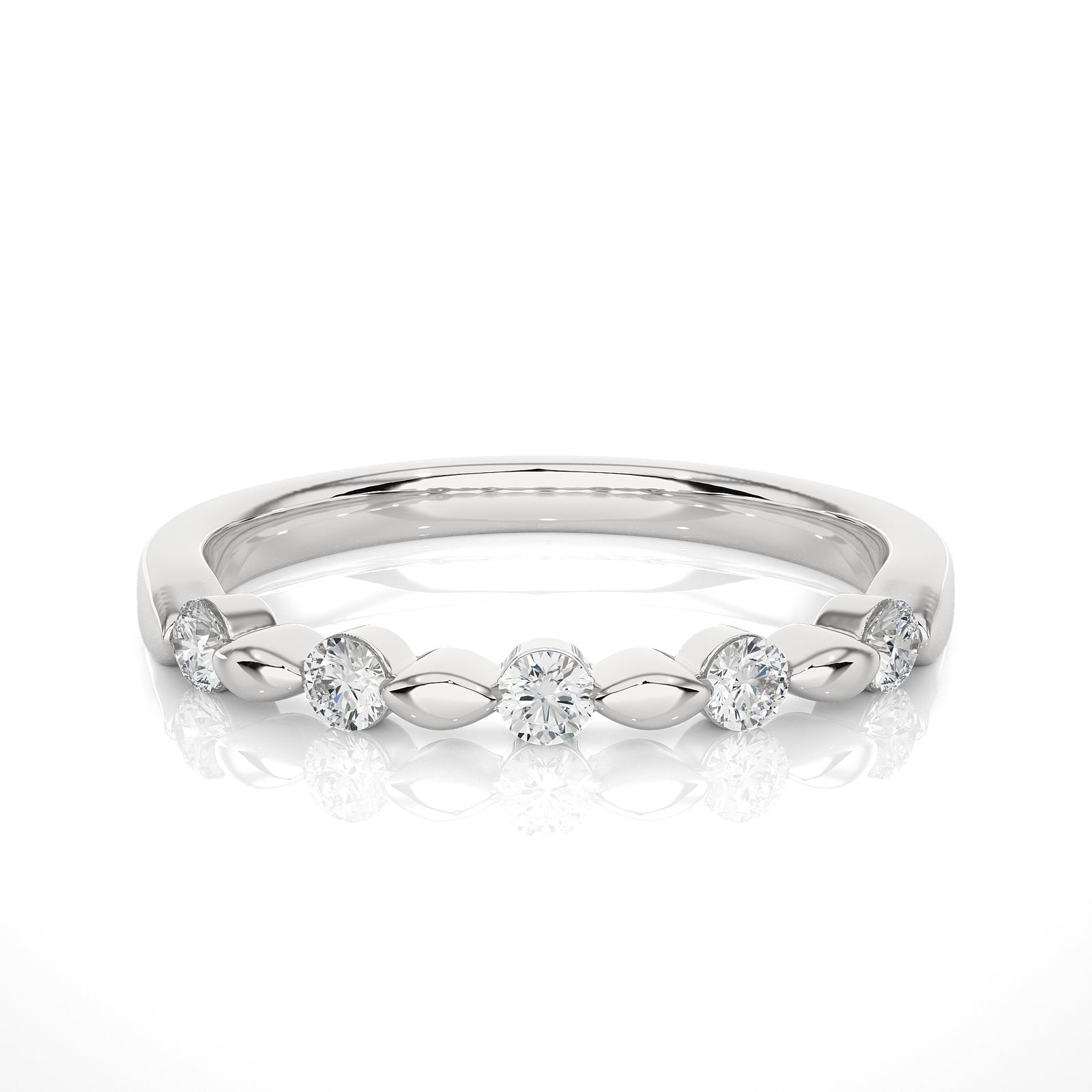 Wedding Band WB_RD_148 - WG