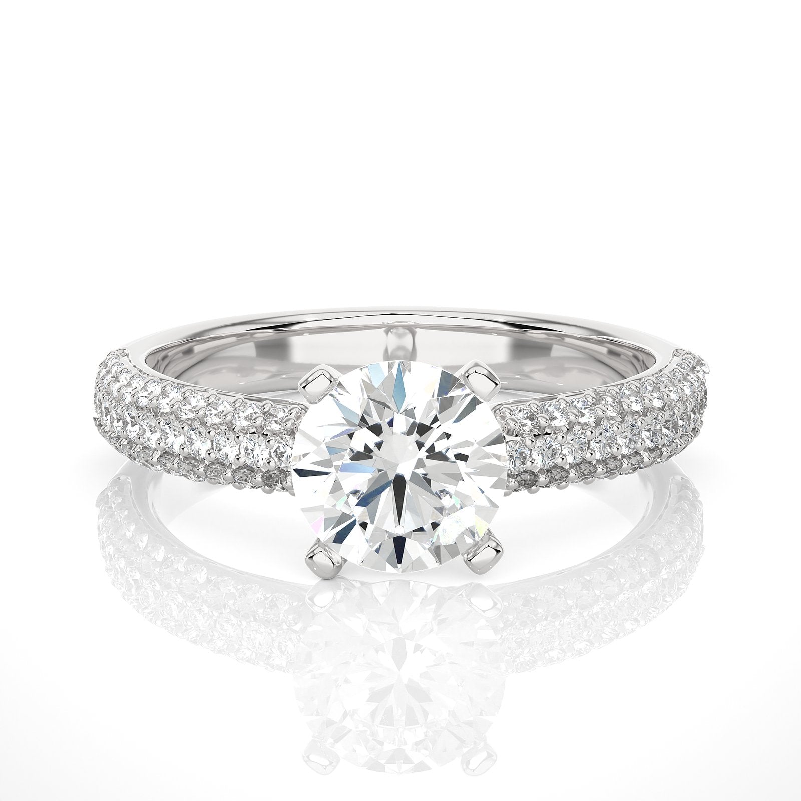 Solitaire Ring RP_RD_101 - WG