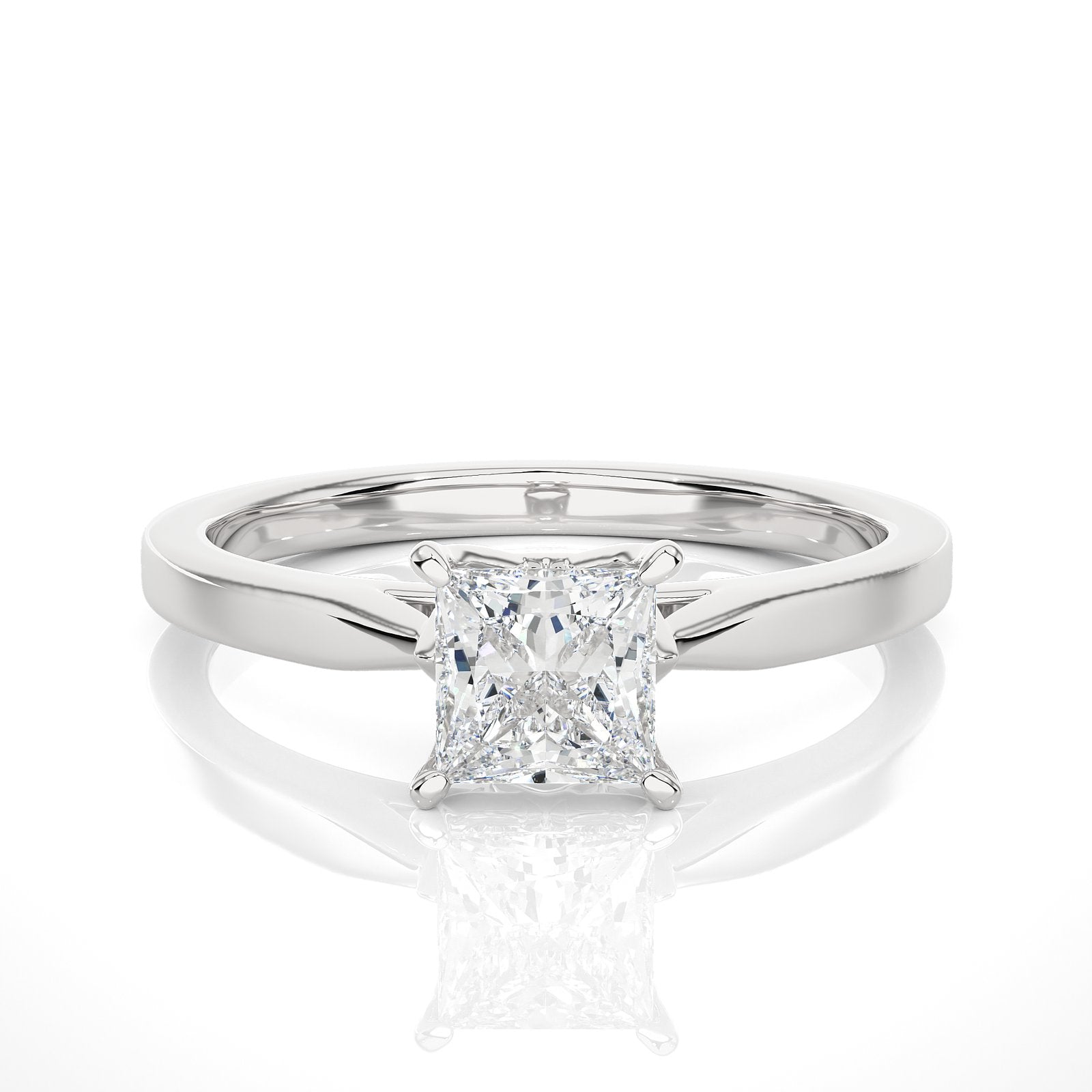 Solitaire Ring RS_PR_186 - WG