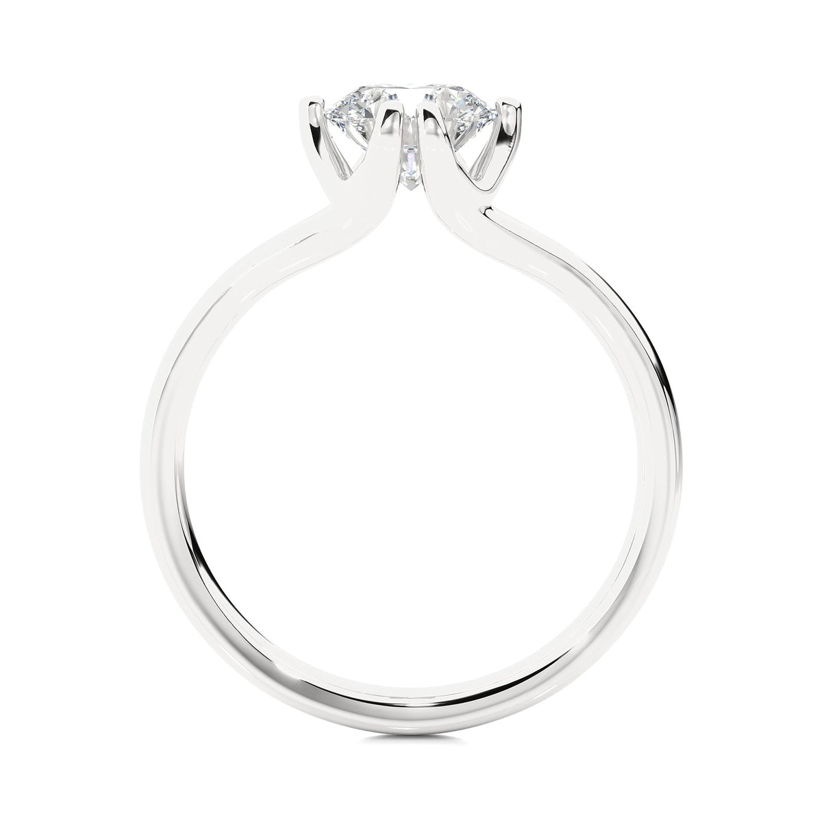 Solitaire Ring RS_RD_147 - WG