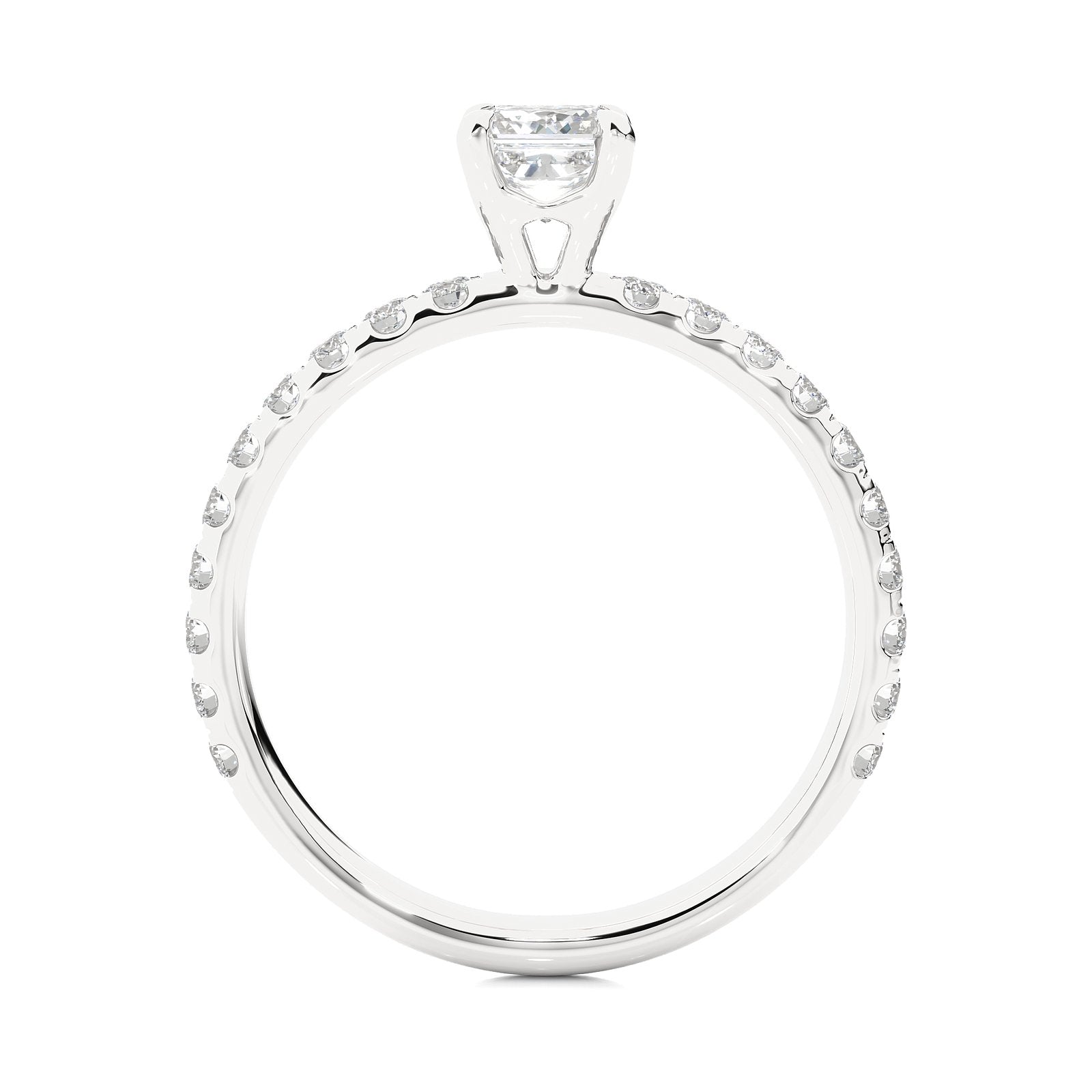 Solitaire Ring RC_AS_236 - WG