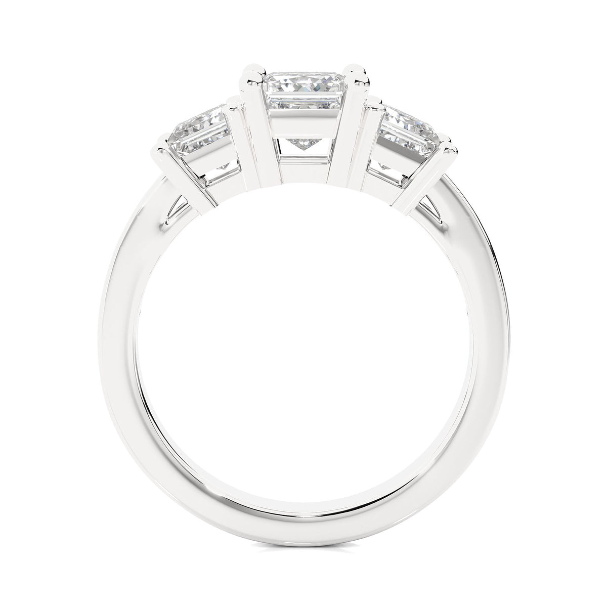 Solitaire Ring R3_PR_132 - WG