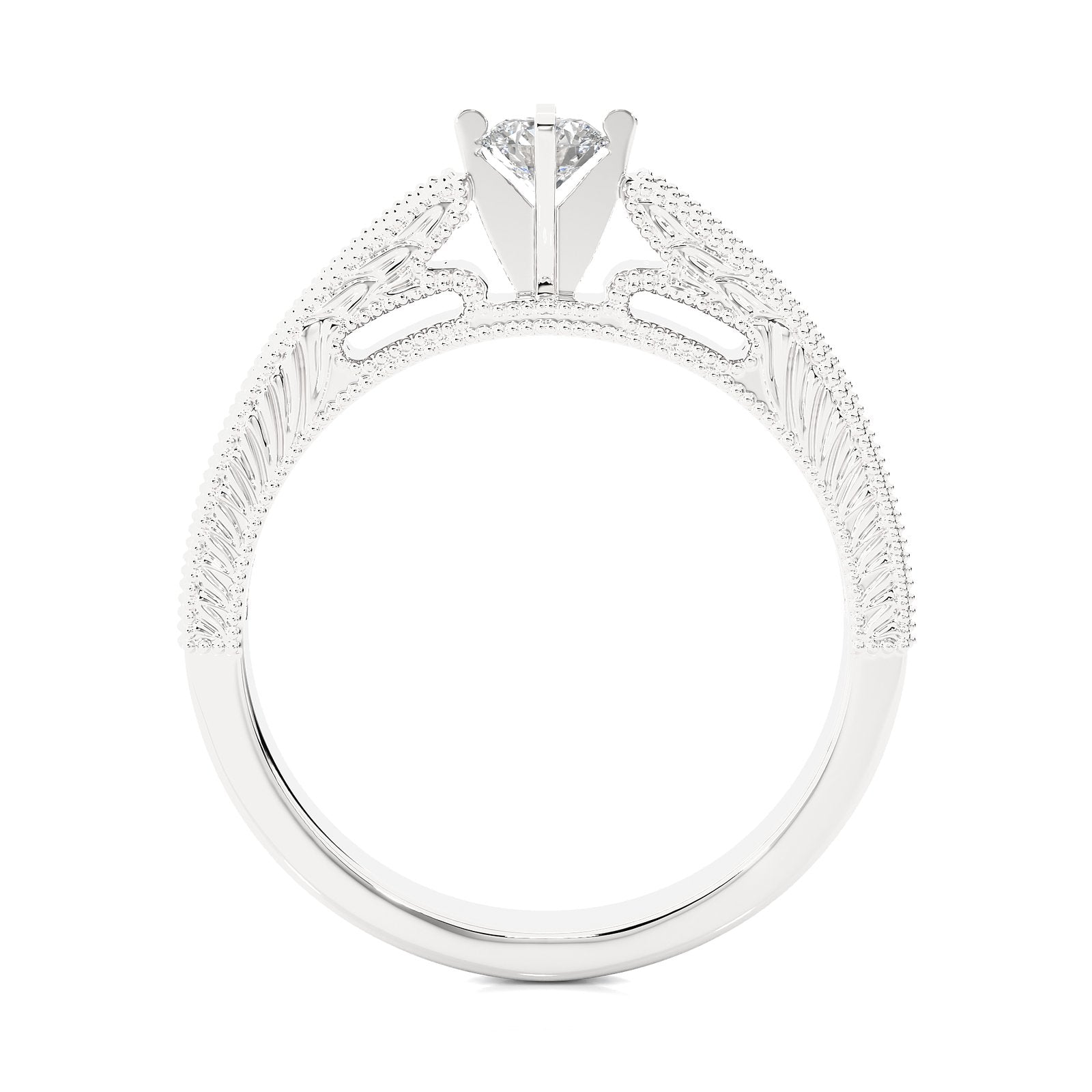 Solitaire Ring RC_RD_142 - WG