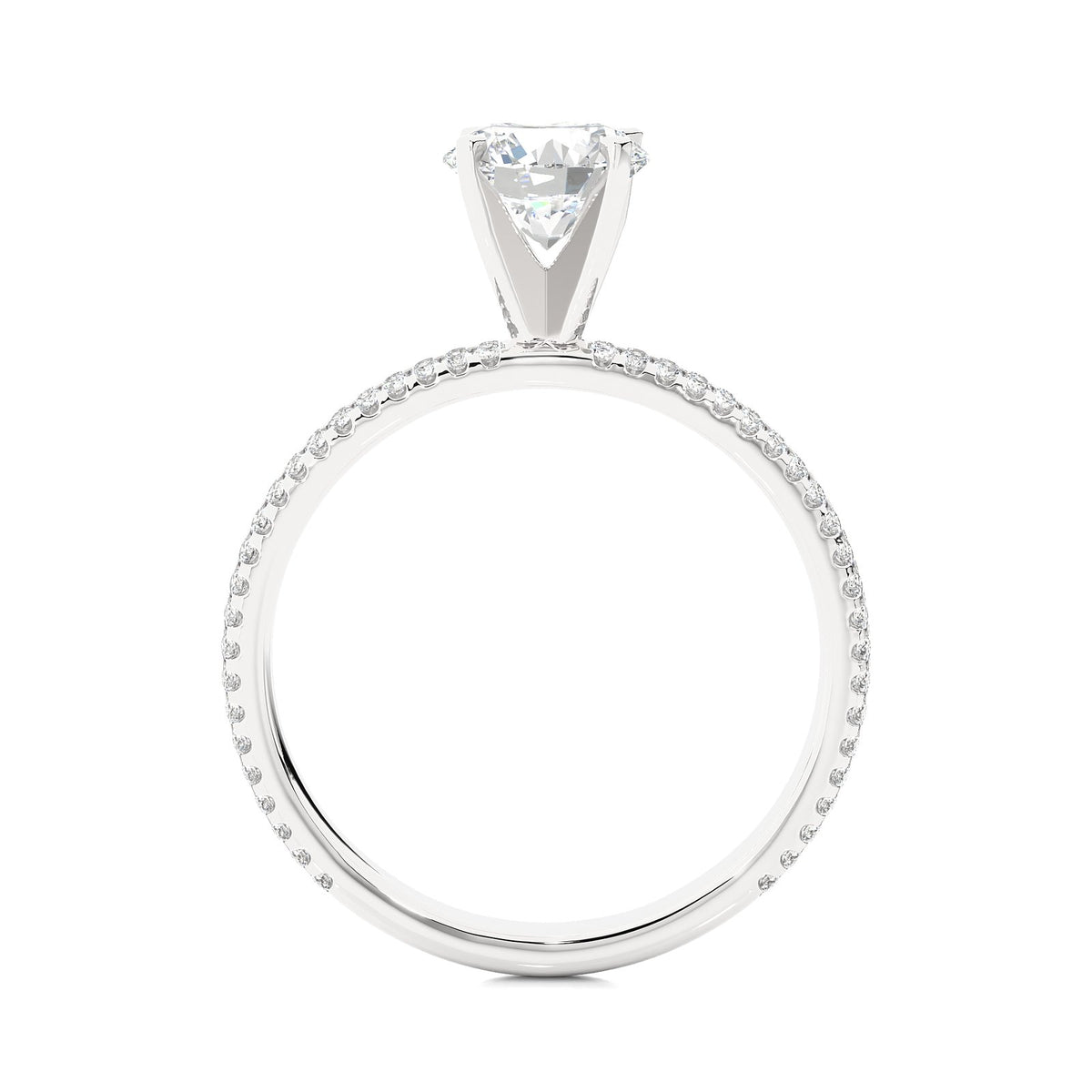 Solitaire Ring RP_RD_146 - WG