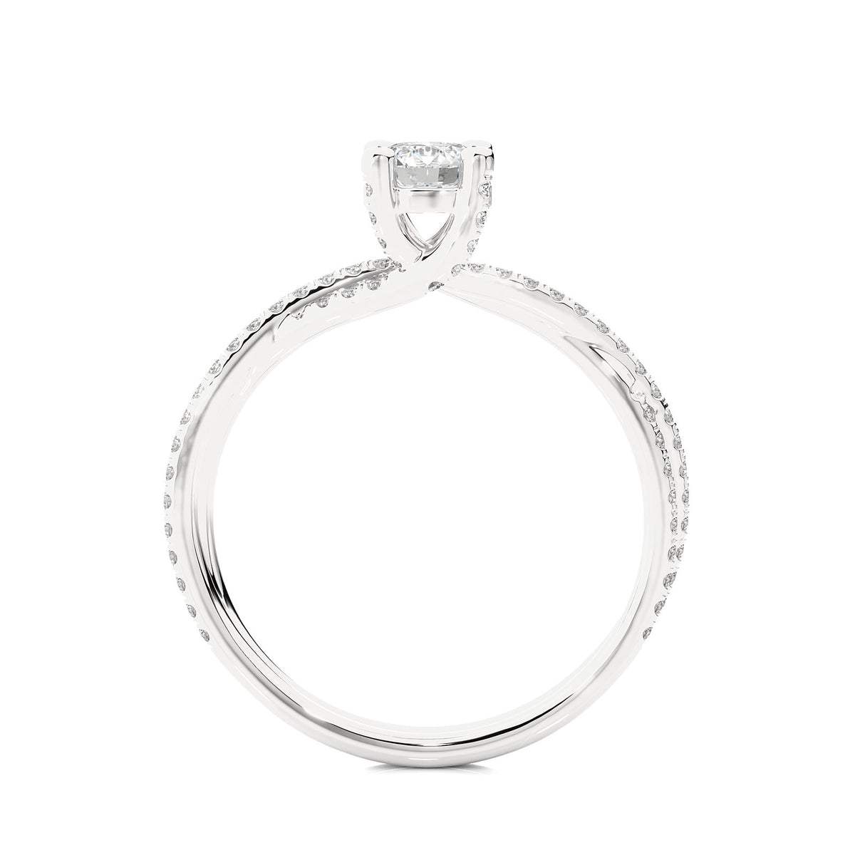 Solitaire Ring RP_RD_184 - WG