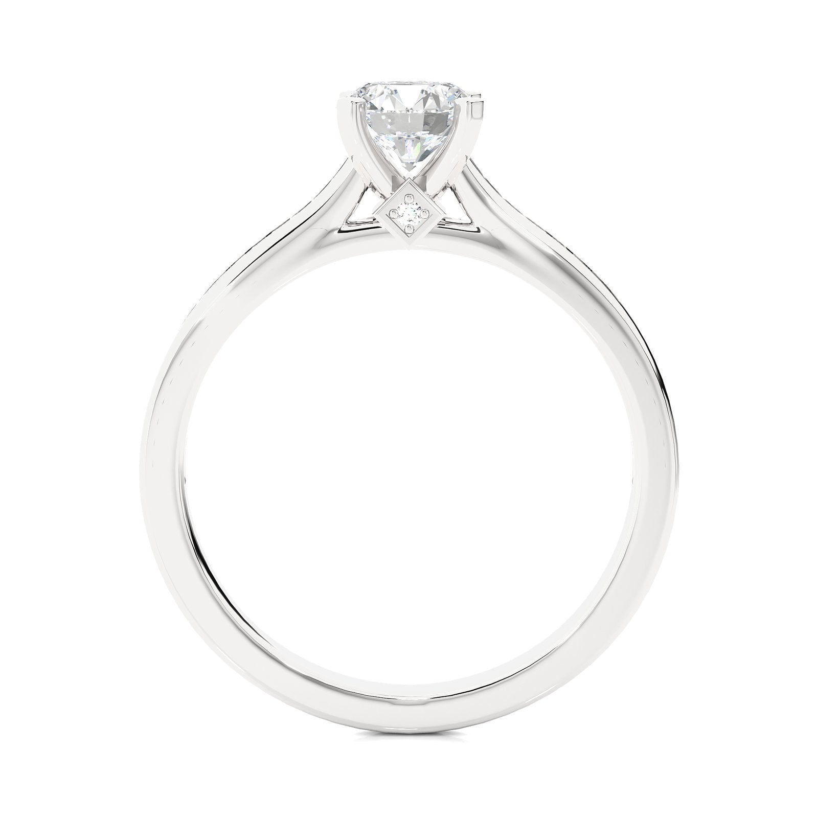 Solitaire Ring RC_AS_229 - WG