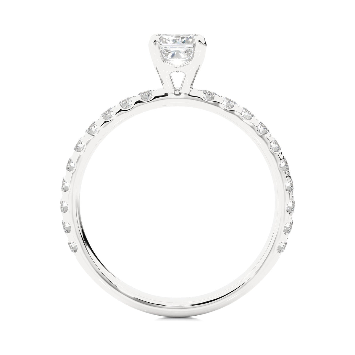 Solitaire Ring RC_AS_236 - WG