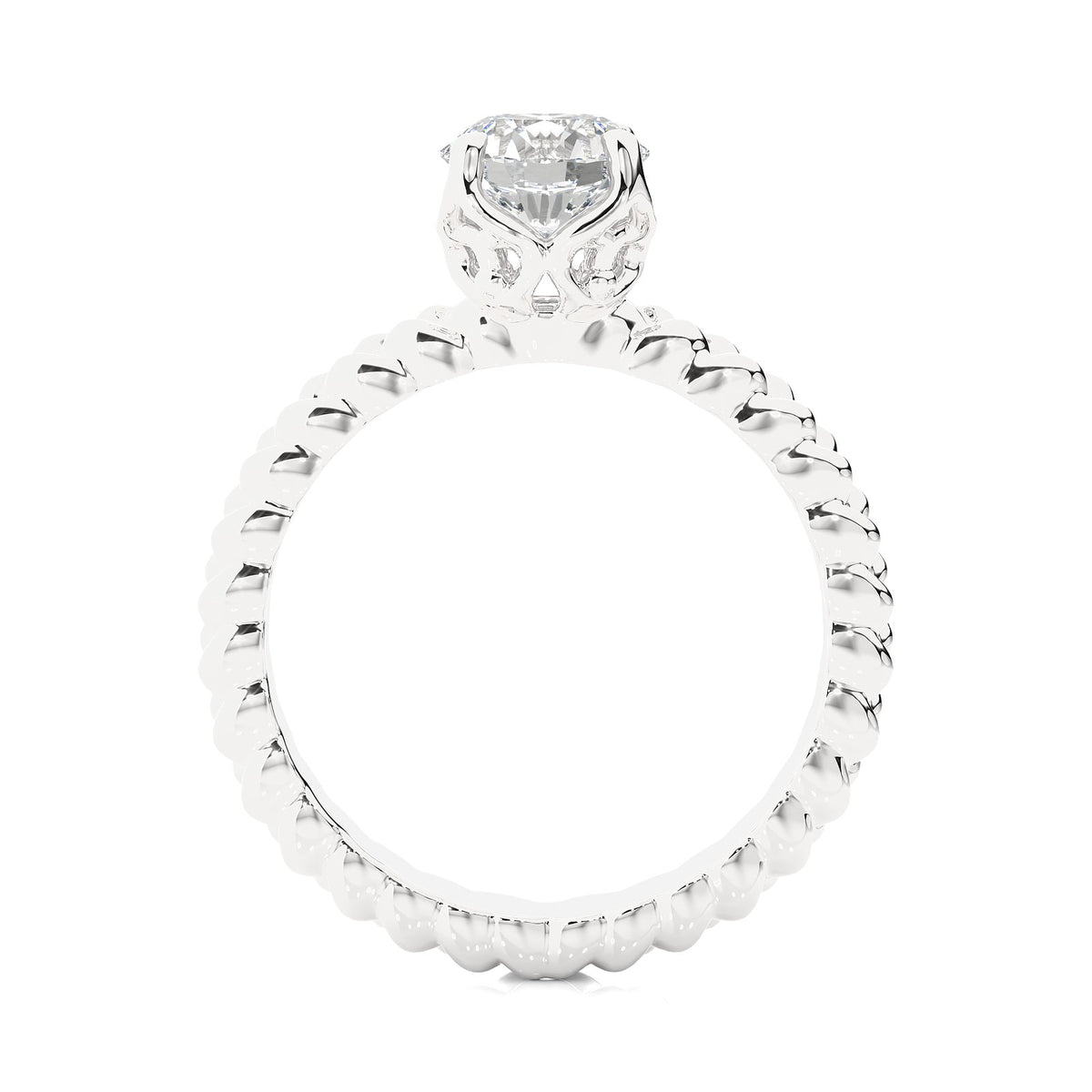 Solitaire Ring RS_RD_121 - WG