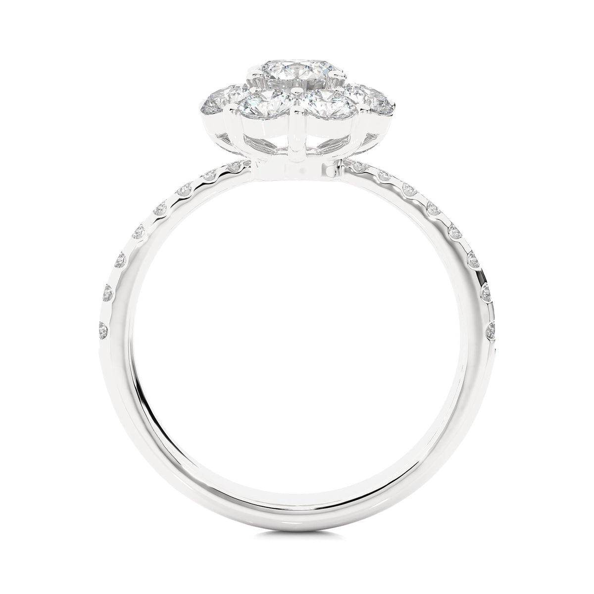 Solitaire Ring RH_RD_228 - WG