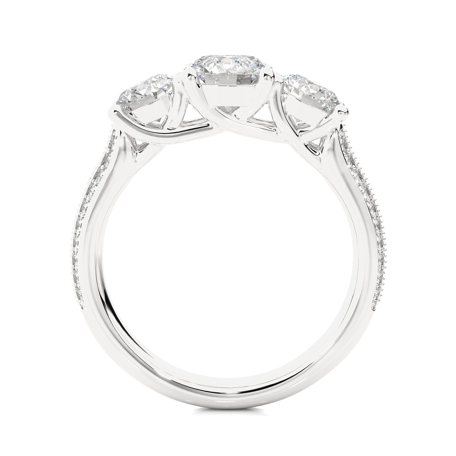Solitaire Ring R3_RD_137 - WG