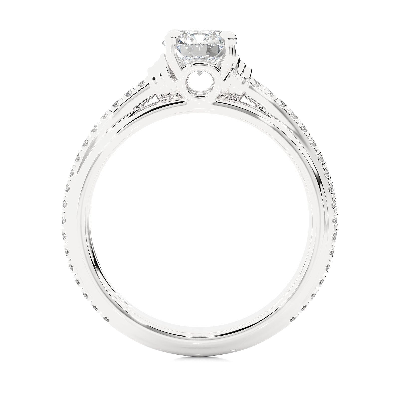 Solitaire Ring RC_RD_243 - WG
