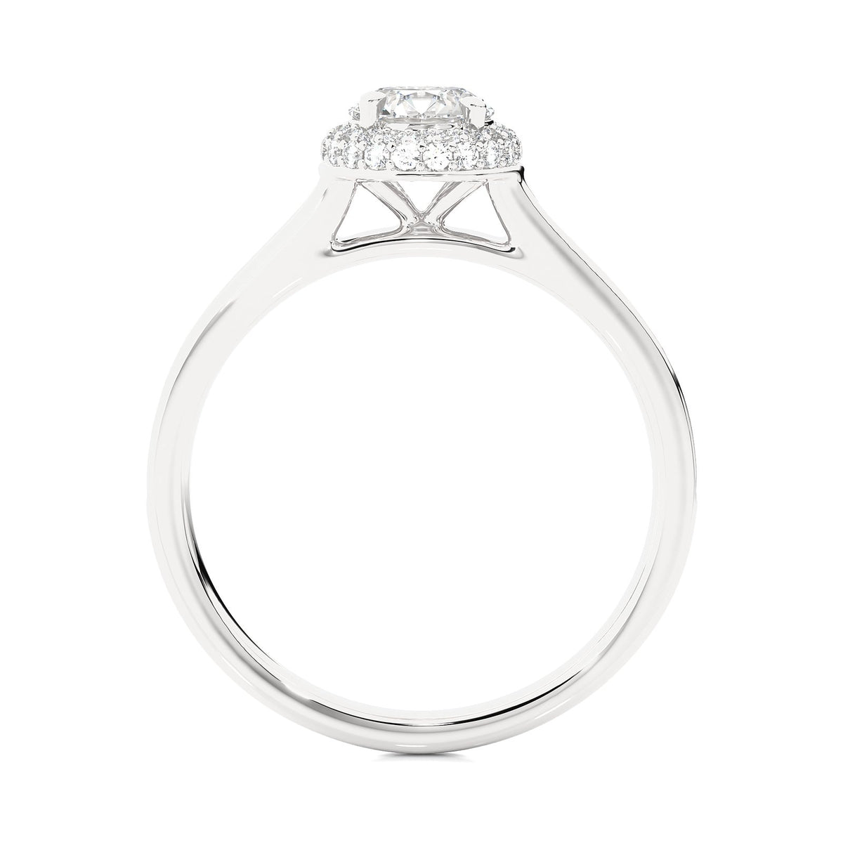Solitaire Ring RH_RD_227 - WG