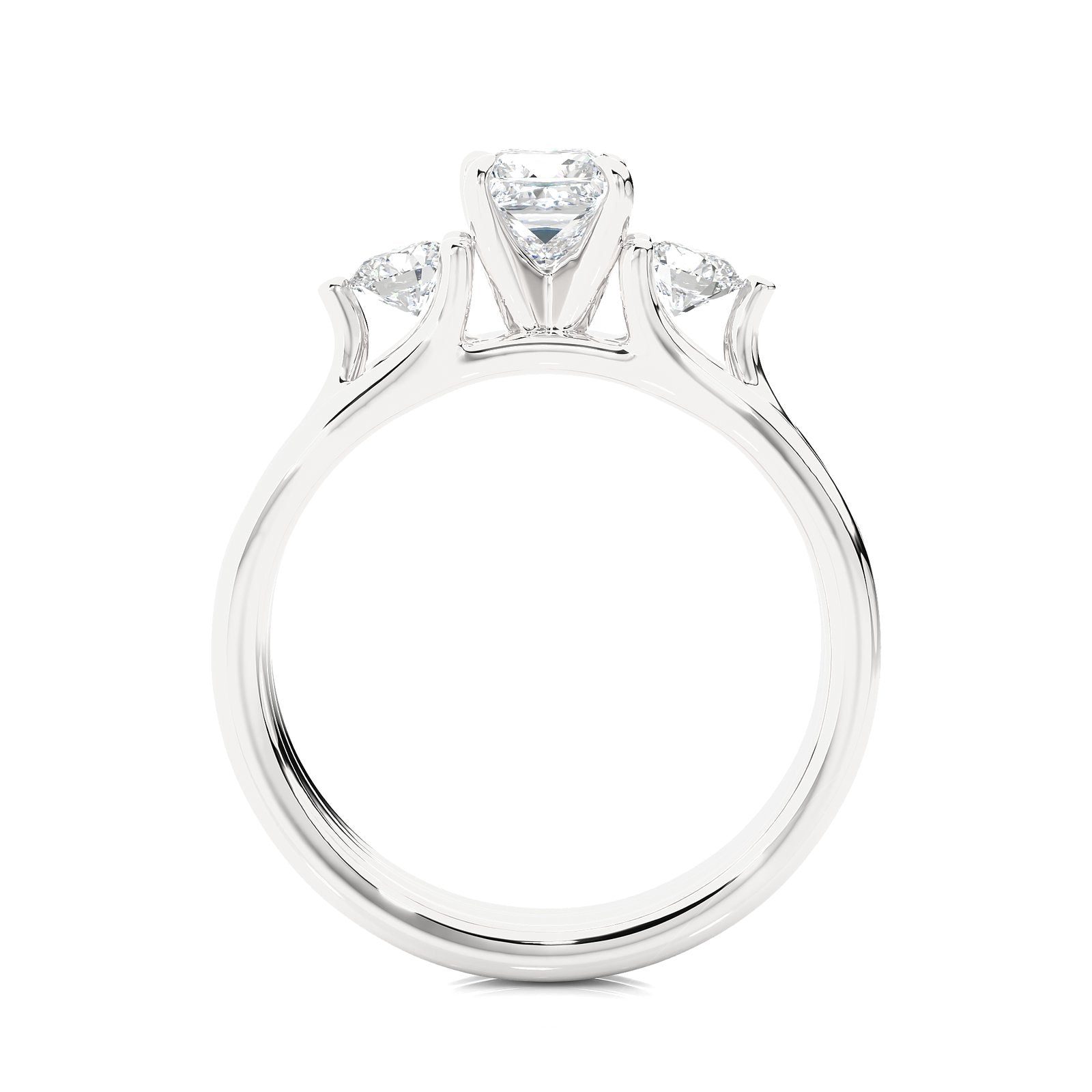 Solitaire Ring R3_PR_142 - WG