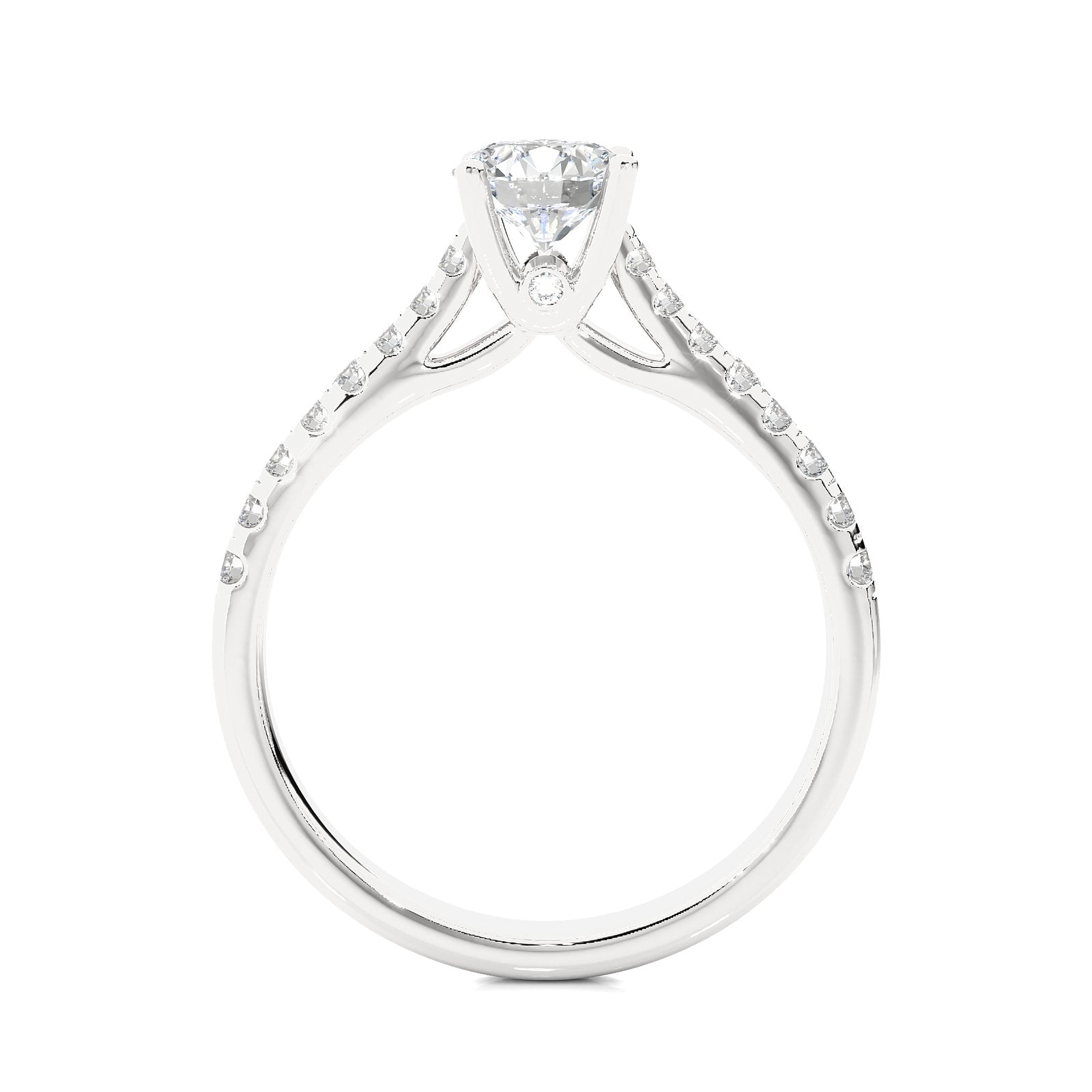 Solitaire Ring RC_RD_206 - WG