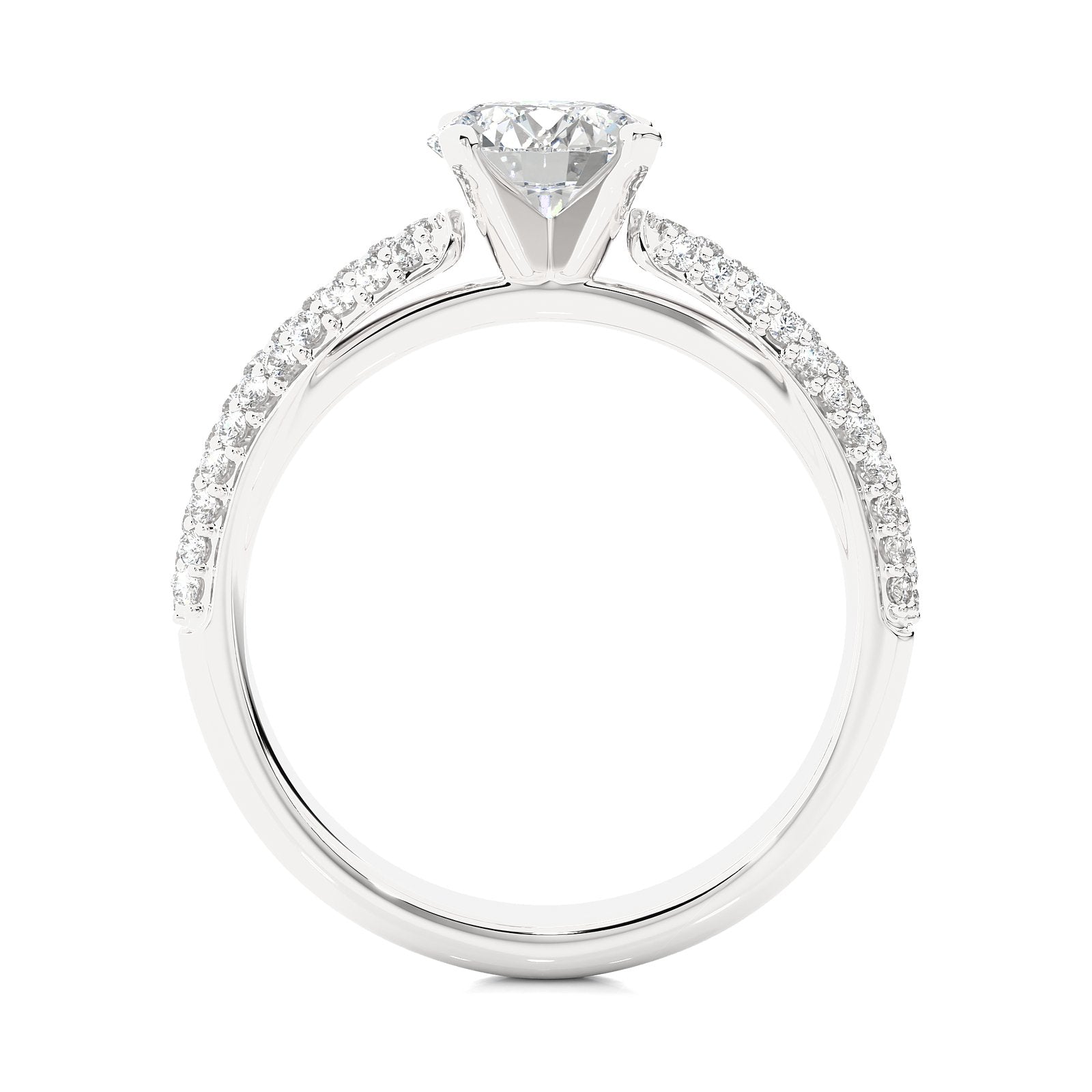 Solitaire Ring RP_RD_101 - WG