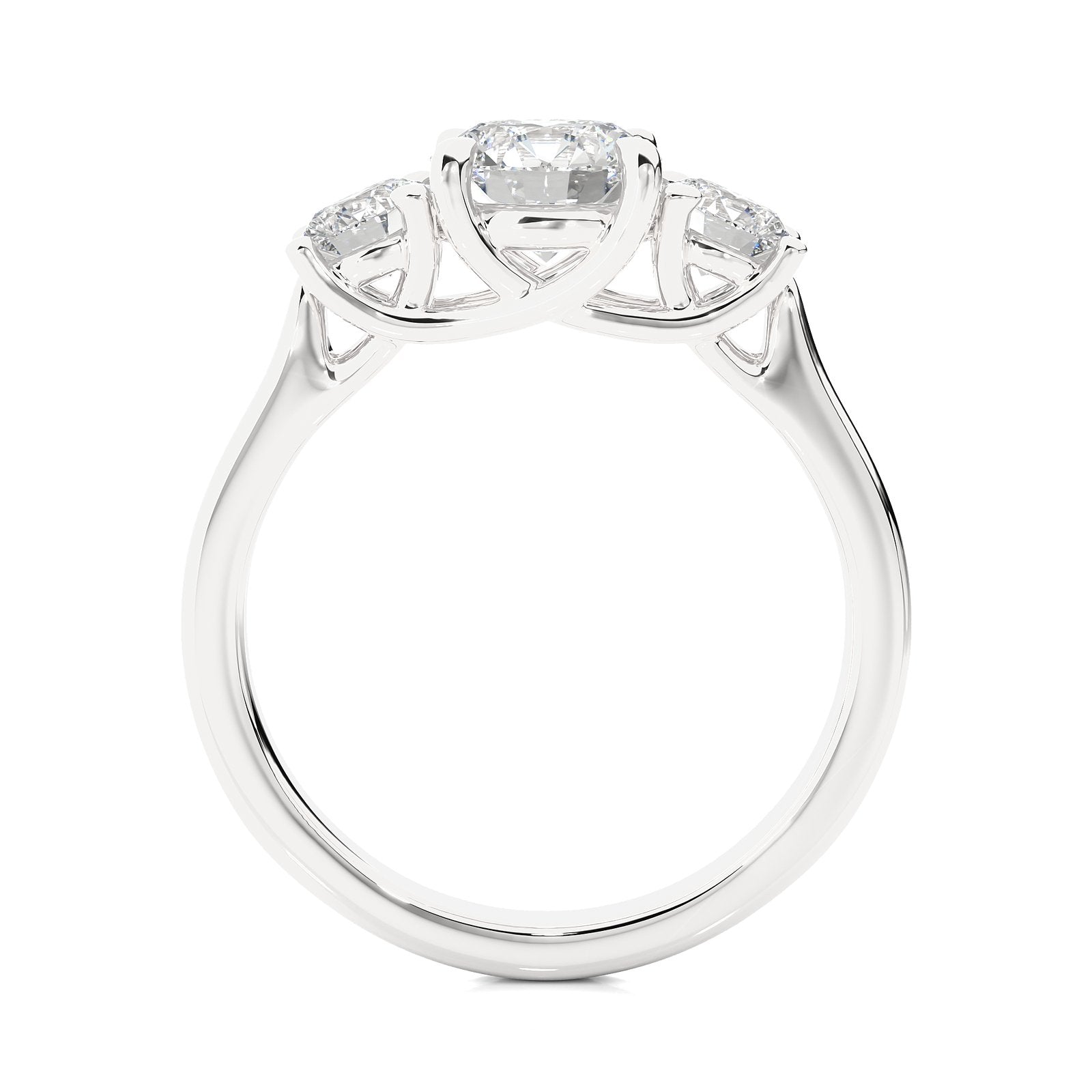 Solitaire Ring R3_RD_105 - WG
