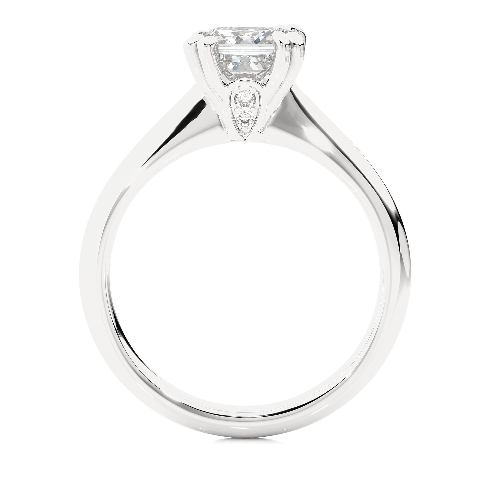Solitaire Ring RS_PR_120 - WG