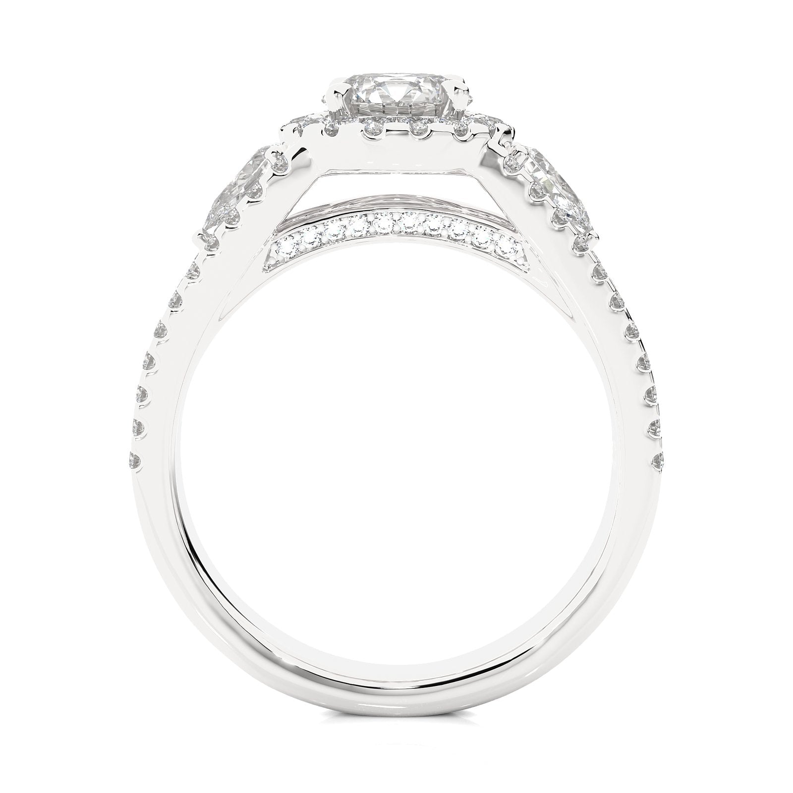 Solitaire Ring R3_RD_152 - WG