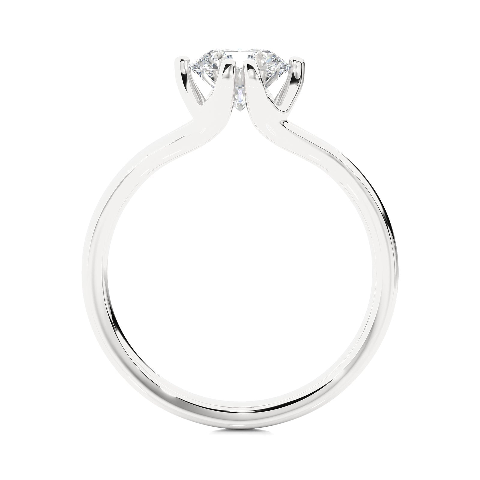 Solitaire Ring RS_RD_147 - WG