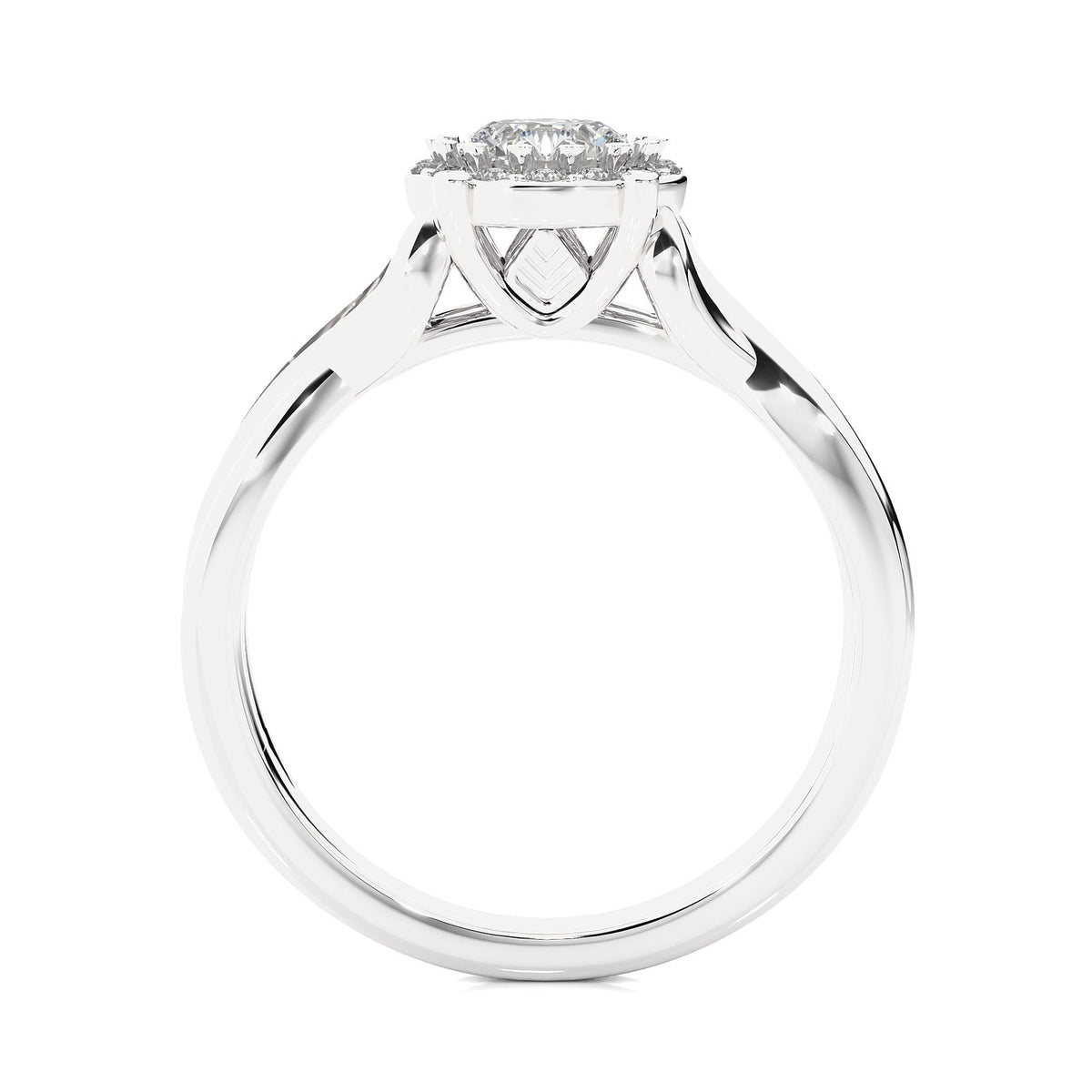 Solitaire Ring RH_RD_175 - WG