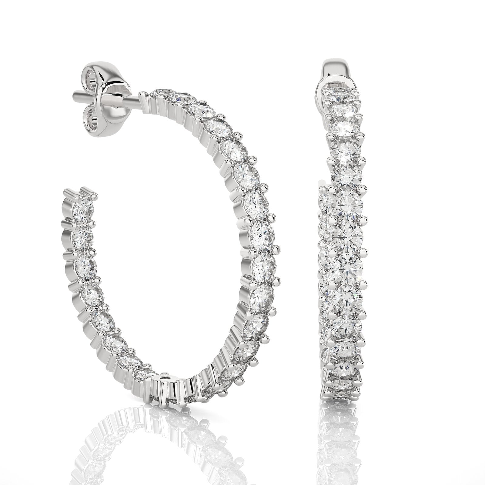 Earrings DH_RD_109 - WG