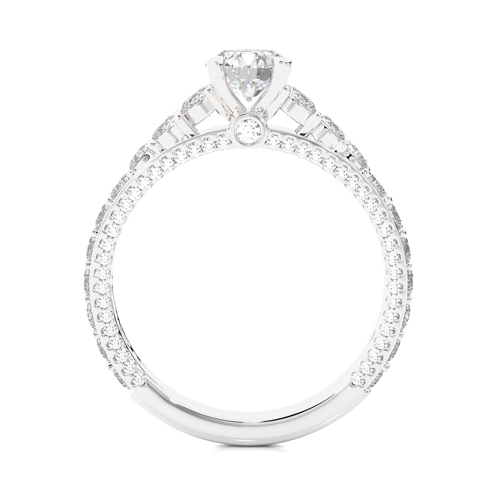 Solitaire Ring RV_RD_129 - WG