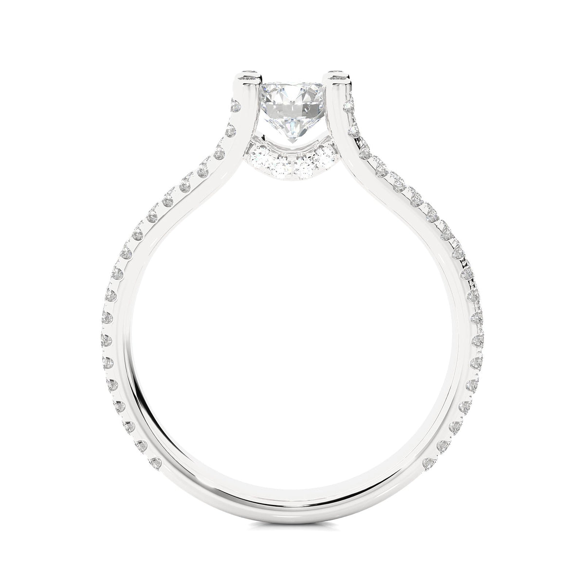 Solitaire Ring RP_RD_123 - WG