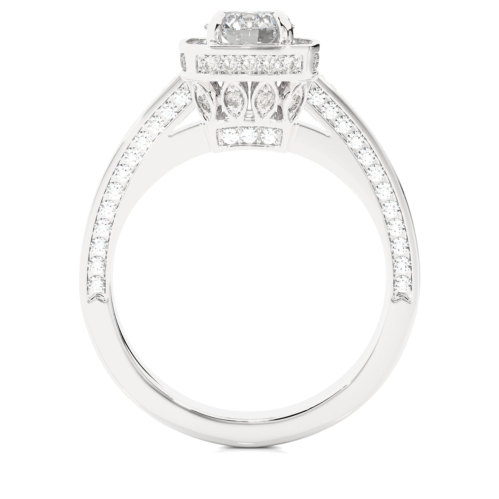 Solitaire Ring RH_RD_177 - WG
