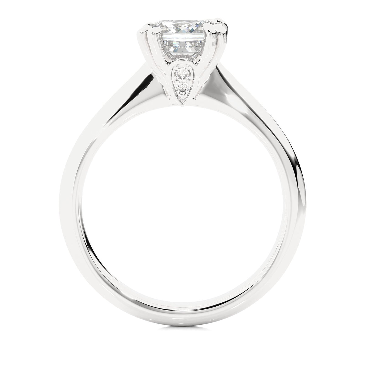 Solitaire Ring RS_PR_120 - WG