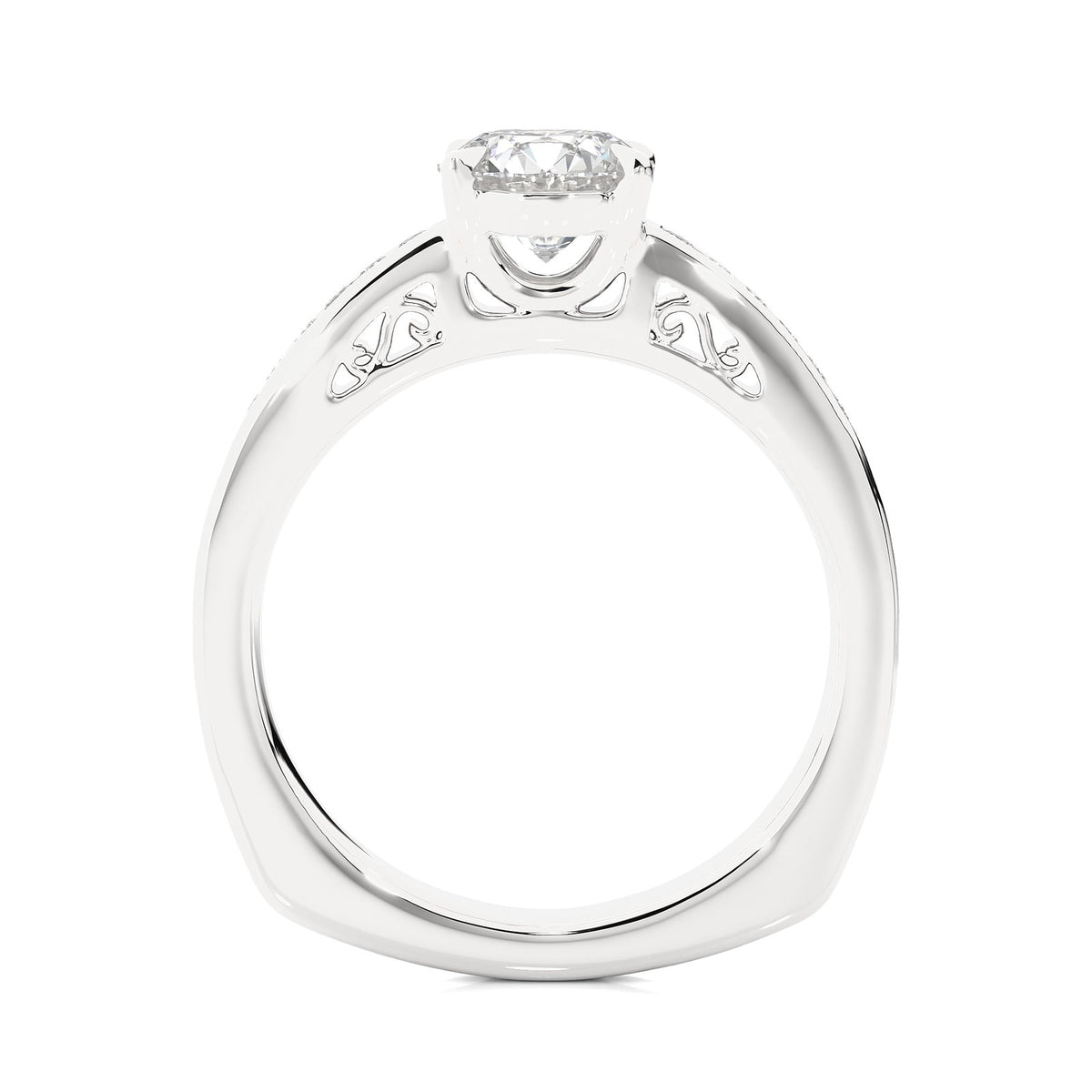 Solitaire Ring RC_CU_171 - WG