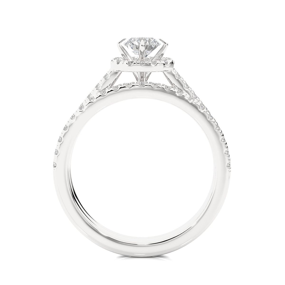 Solitaire Ring RH_RD_297 - WG