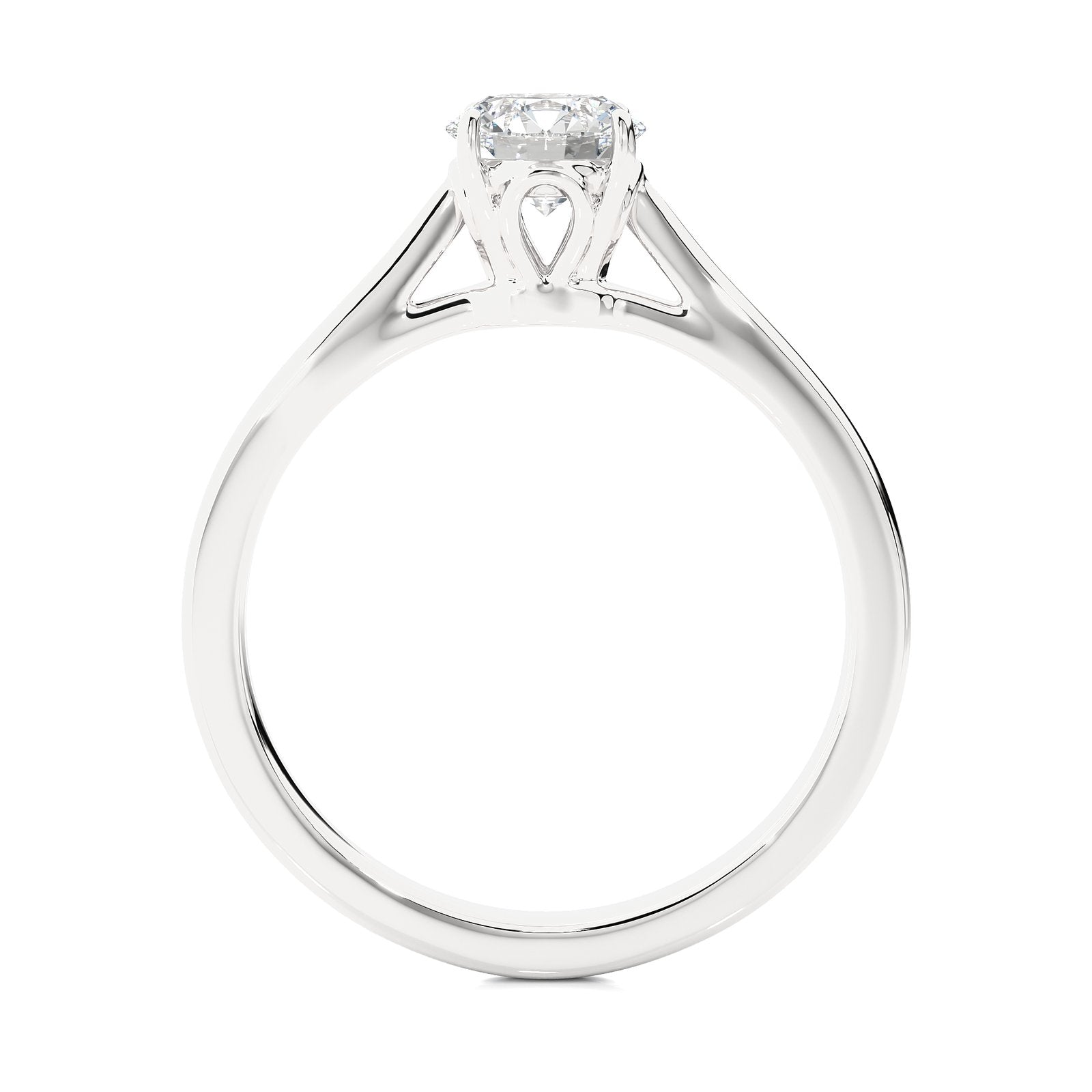 Solitaire Ring RS_RD_170 - WG