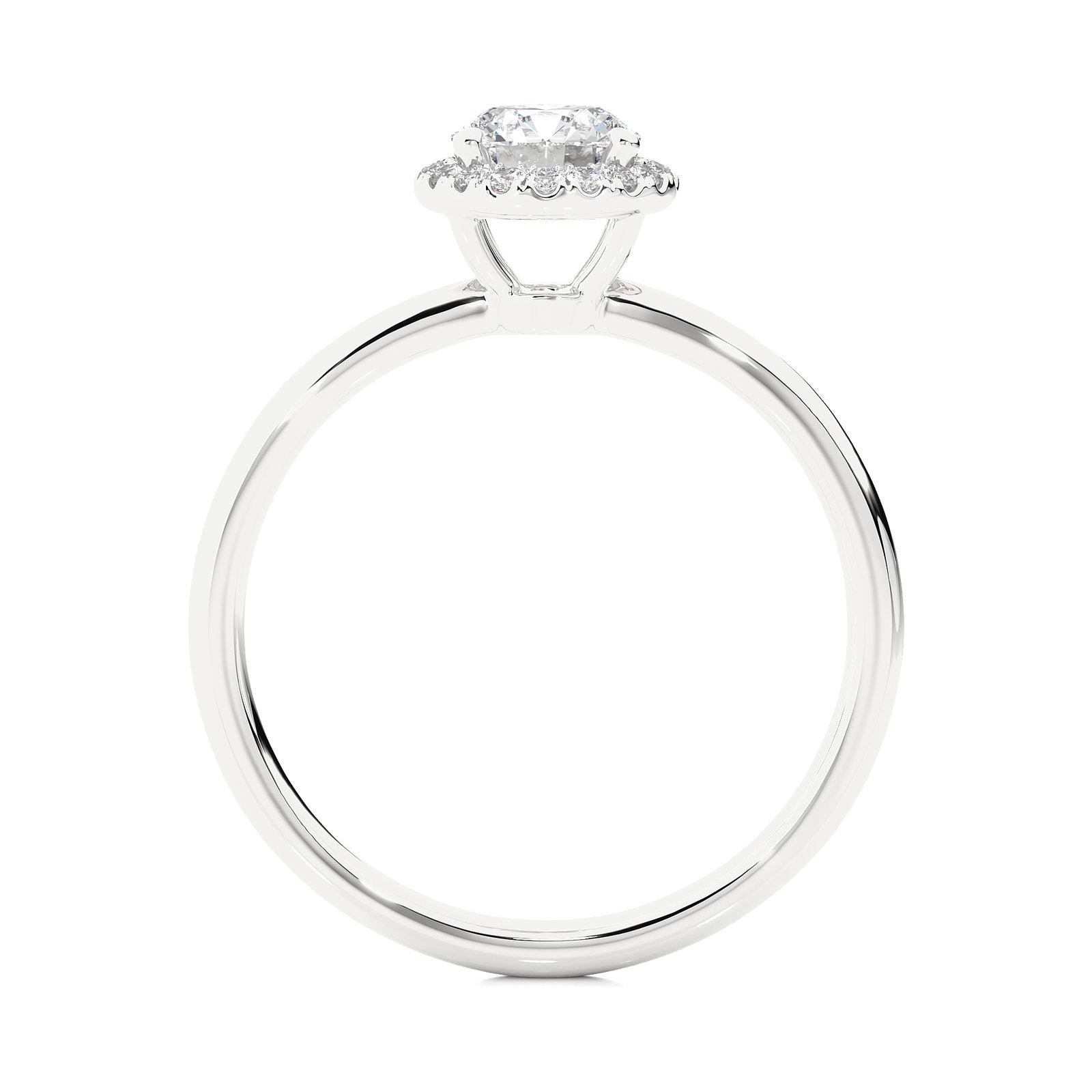 Solitaire Ring RH_RD_216 - WG