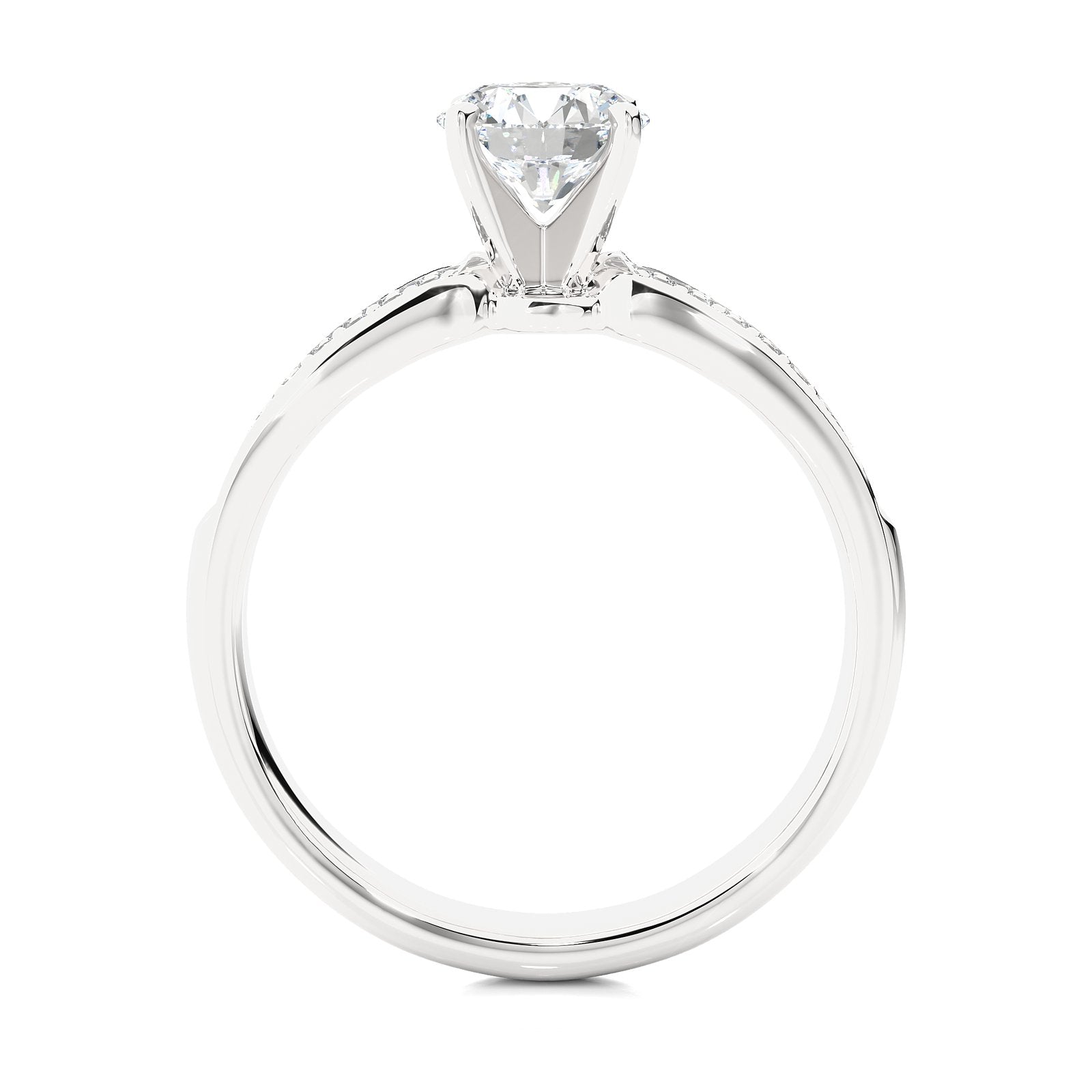 Solitaire Ring RP_RD_109 - WG