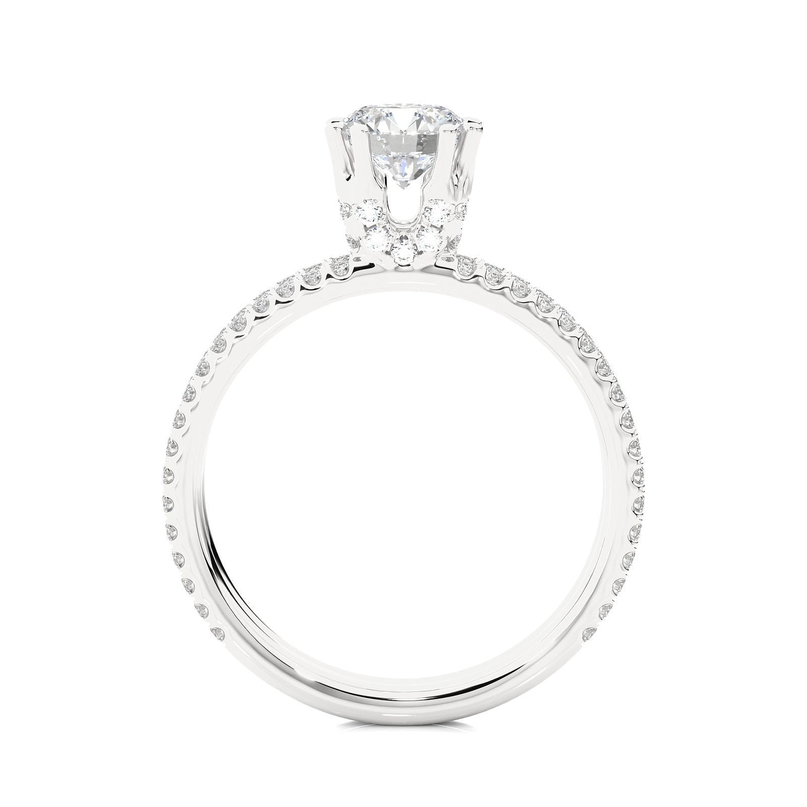 Solitaire Ring RP_RD_180 - WG