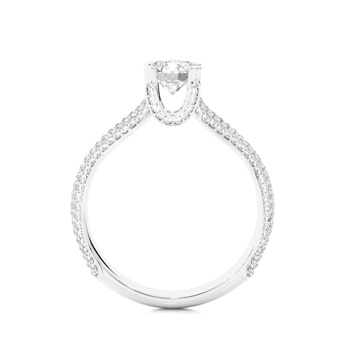 Solitaire Ring RP_RD_155 - WG