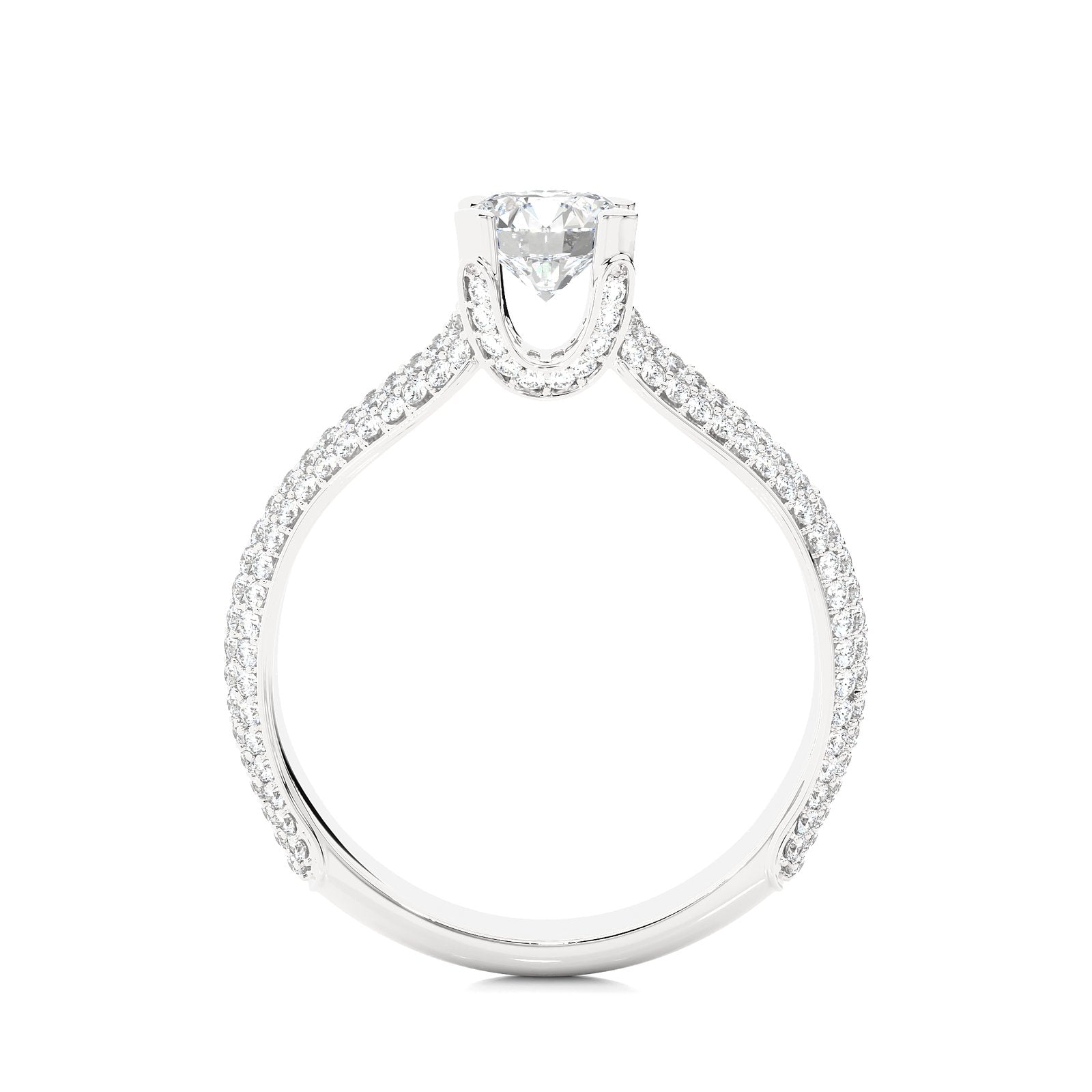 Solitaire Ring RP_RD_155 - WG