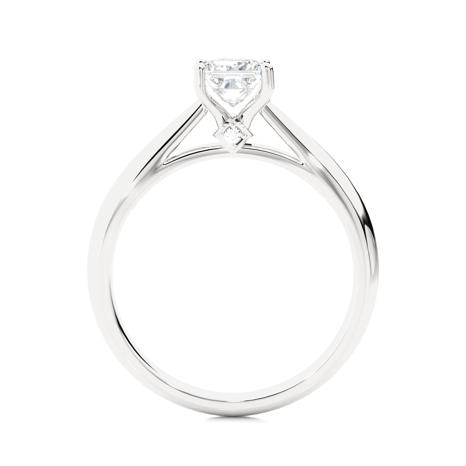 Solitaire Ring RS_PR_156 - WG