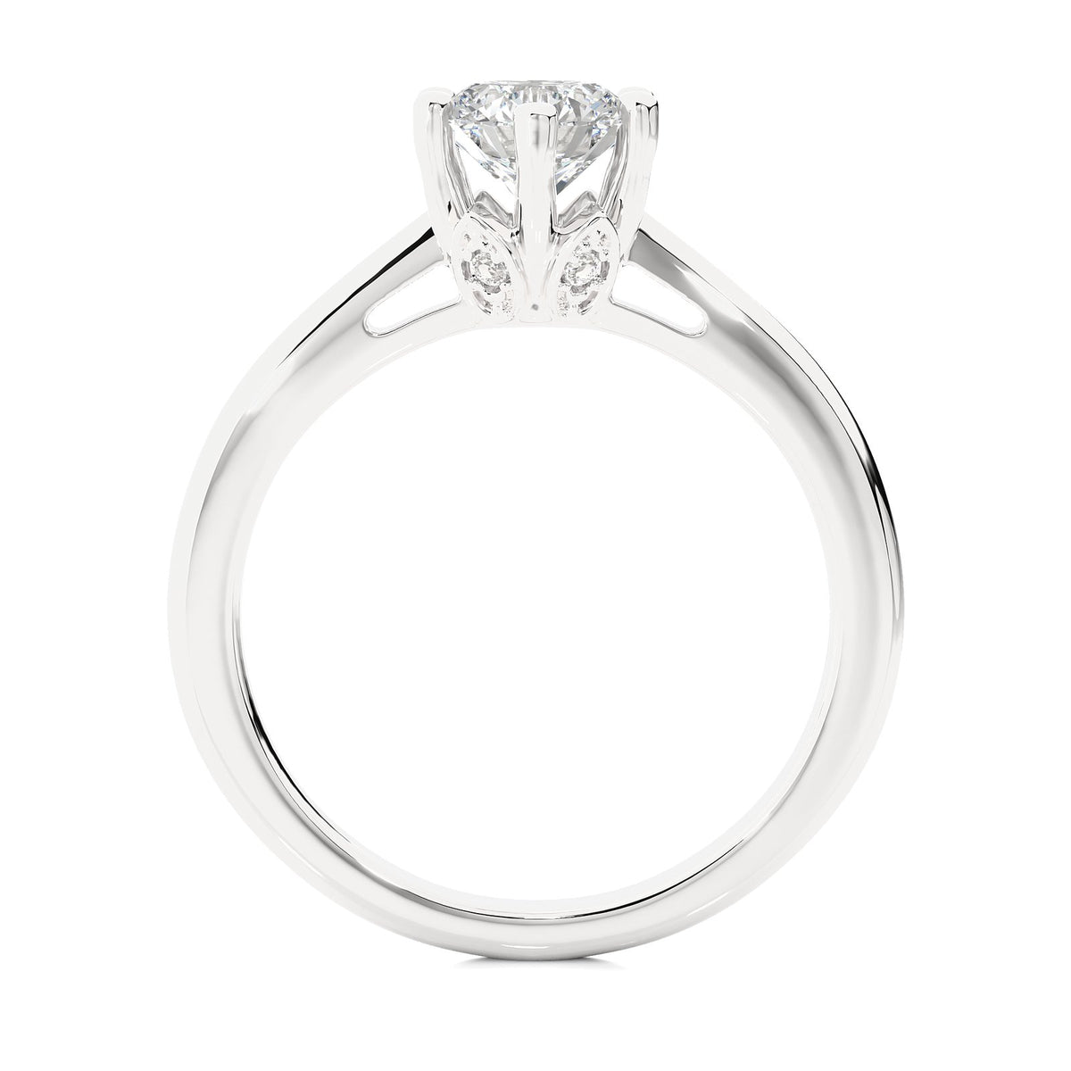 Solitaire Ring RS_RD_114 - WG