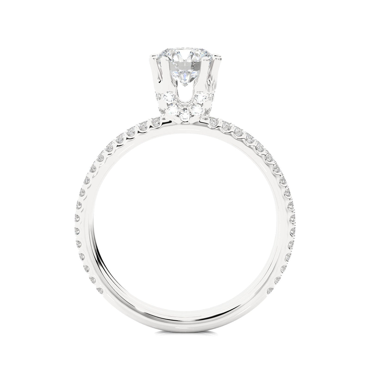 Solitaire Ring RP_RD_180 - WG