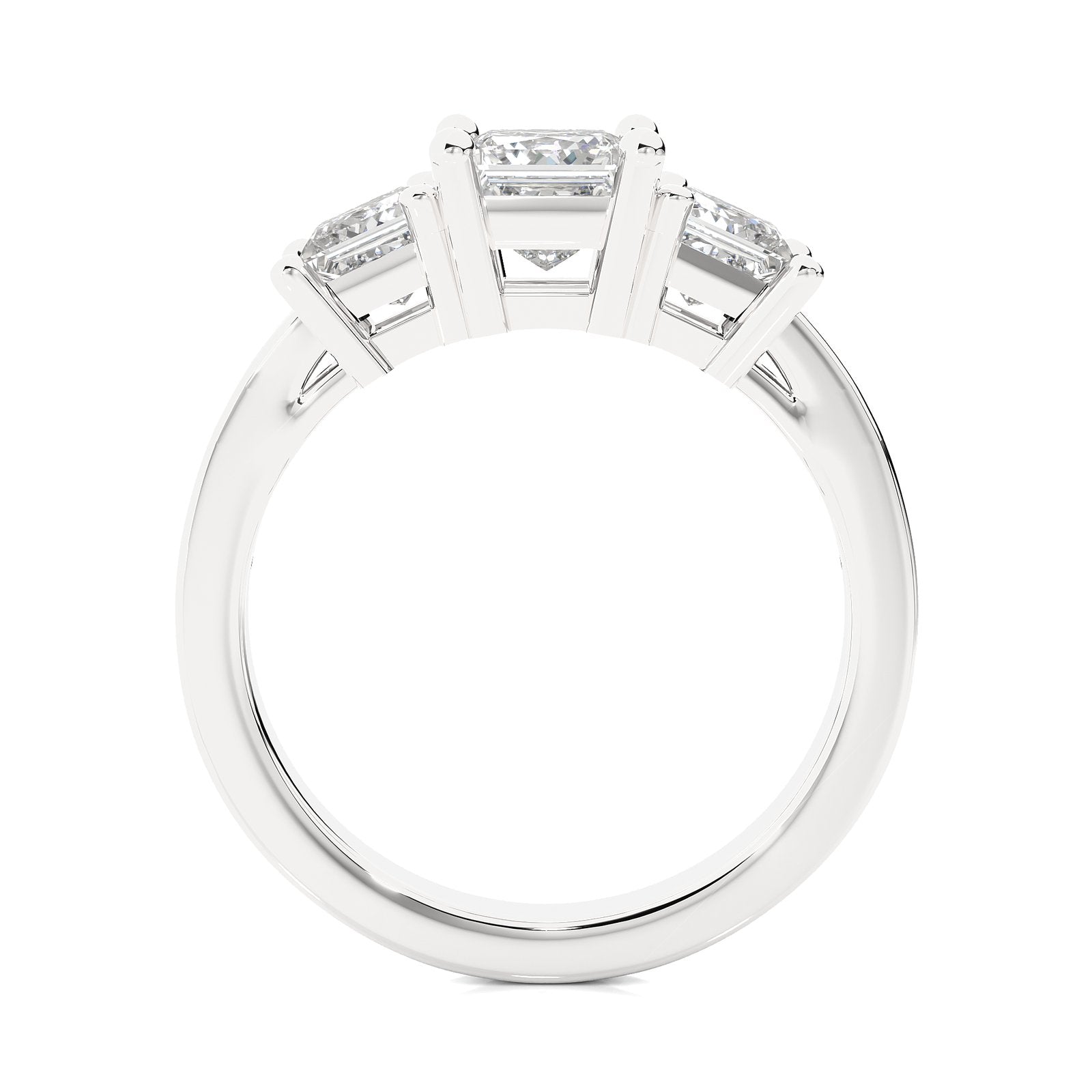 Solitaire Ring R3_PR_132 - WG