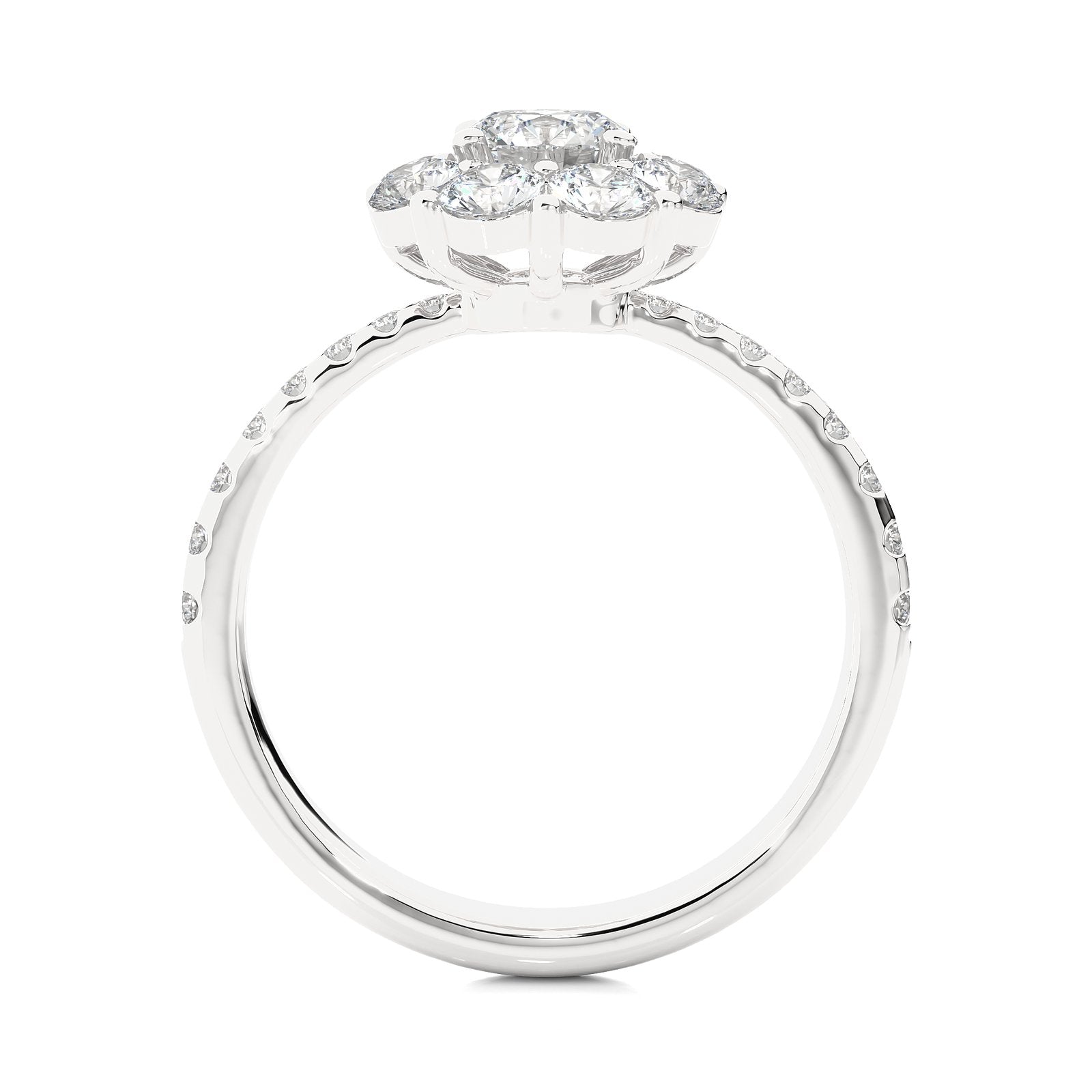 Solitaire Ring RH_RD_228 - WG